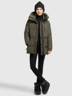 Khujo Vestes Dhiver Veste D’hiver Leviani Femme Vert Foncé 10 Khujo Vestes Dhiver Veste D’hiver Leviani Femme Vert Foncé -Khujo Boutique 3466108ae0a07a7b0ea5e45e584988df