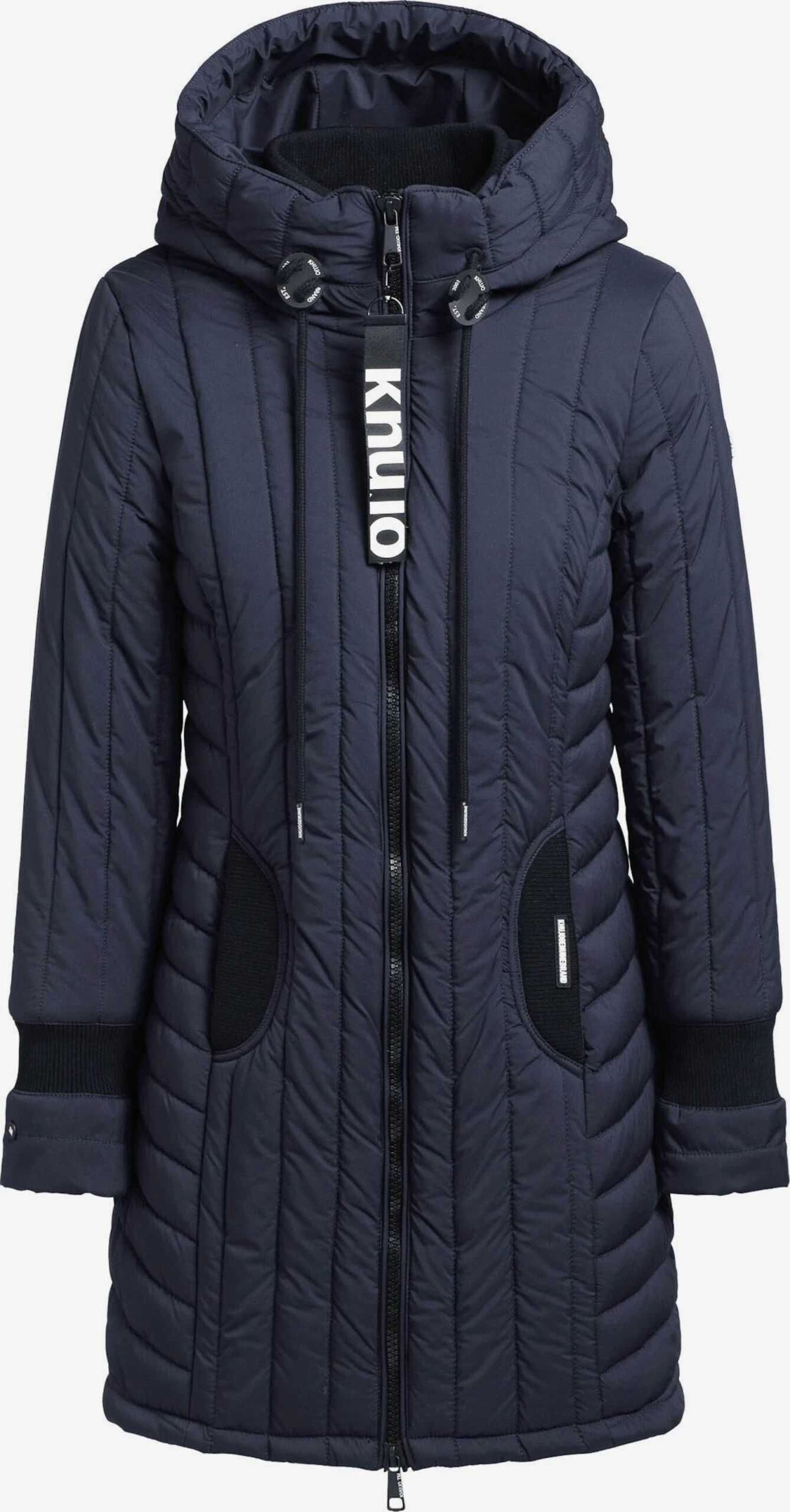 Khujo Vestes Dhiver Veste D’hiver Jerry Femme Bleu Marine 1 Khujo Vestes Dhiver Veste D’hiver Jerry Femme Bleu Marine