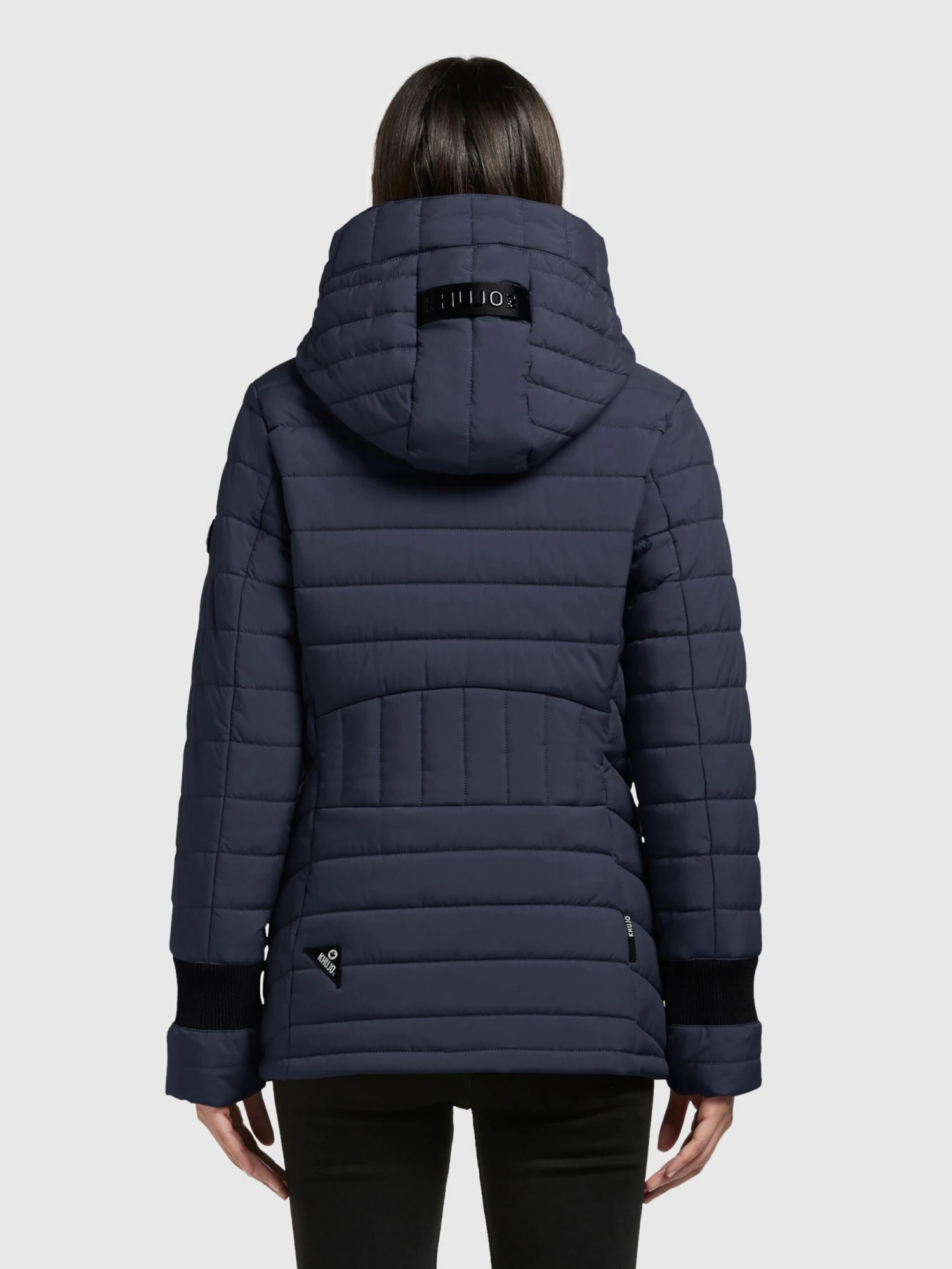 Khujo Vestes Dhiver Veste D’hiver Patt Femme Bleu Foncé 4 Khujo Vestes Dhiver Veste D’hiver Patt Femme Bleu Foncé - Image 4