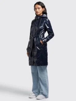 Khujo Manteaux De Pluie Manteau Mi-saison Alecia Femme Bleu Nuit 10 Khujo Manteaux De Pluie Manteau Mi-saison Alecia Femme Bleu Nuit -Khujo Boutique 35438c9b60ce5b9a27bf5b07ea7fca0e