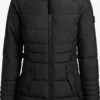 Khujo Manteaux Courts Manteau Mi-saison Amaray Femme Noir