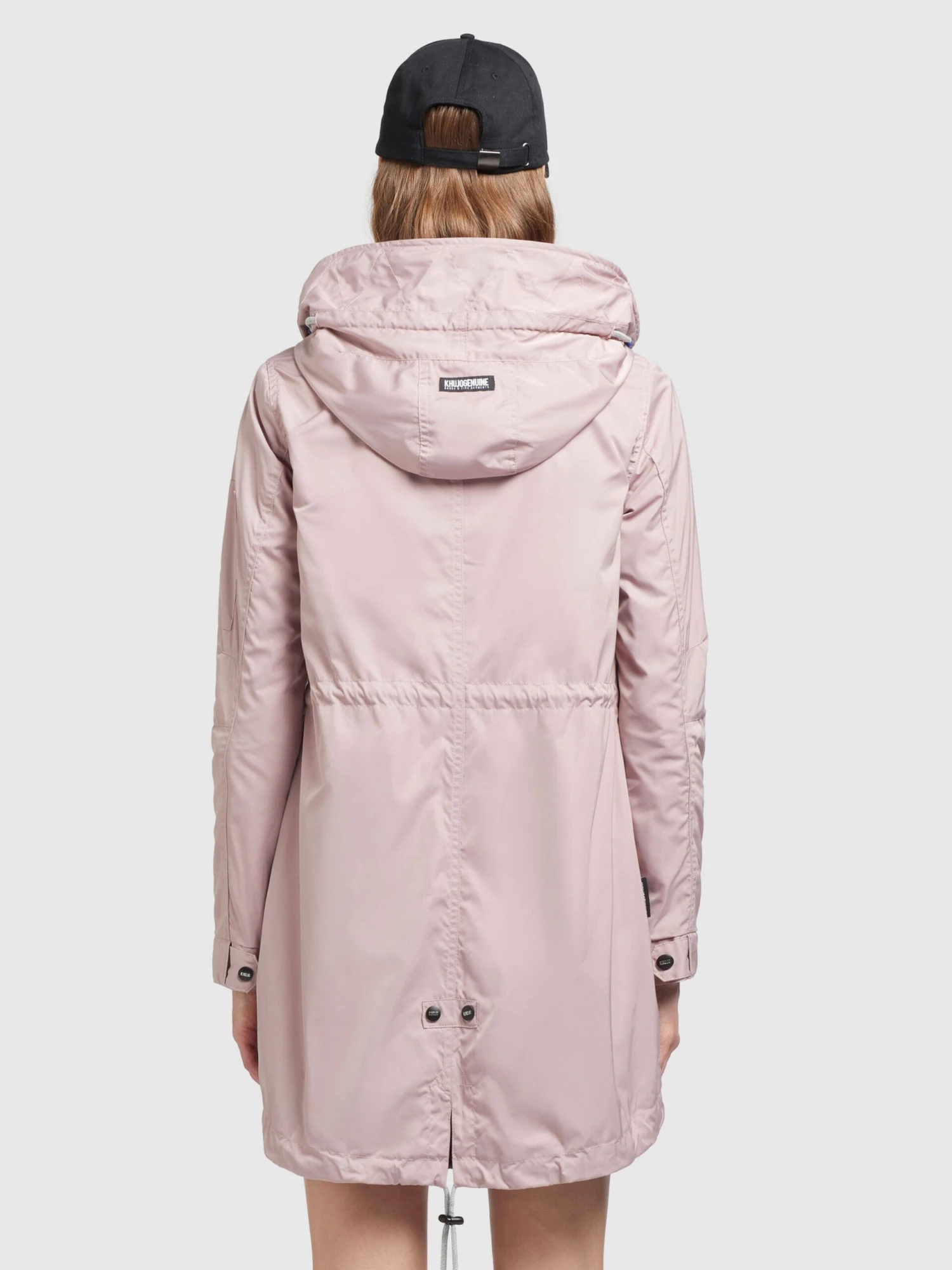Khujo Parkas Parka Mi-saison DAYES Femme Rose 4 Khujo Parkas Parka Mi-saison DAYES Femme Rose - Image 4
