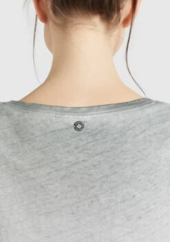 Khujo T-shirts T-shirt Baru Femme Gris 13 Khujo T-shirts T-shirt Baru Femme Gris -Khujo Boutique 36bb59ca83727a04244cf34761f7a1ff