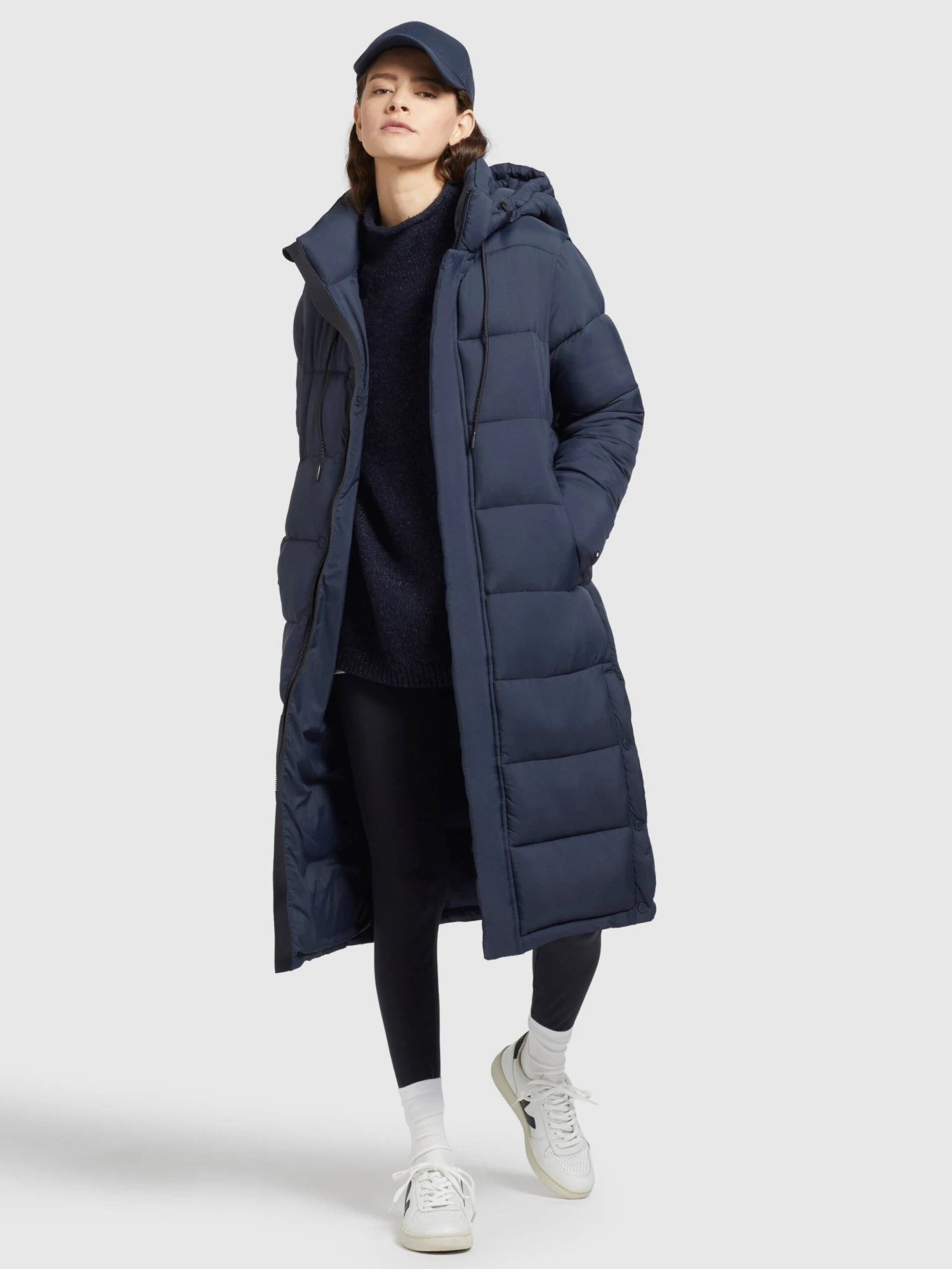 Khujo Manteaux Dhiver Manteau D’hiver Julina Femme Bleu Marine 3 Khujo Manteaux Dhiver Manteau D’hiver Julina Femme Bleu Marine - Image 3