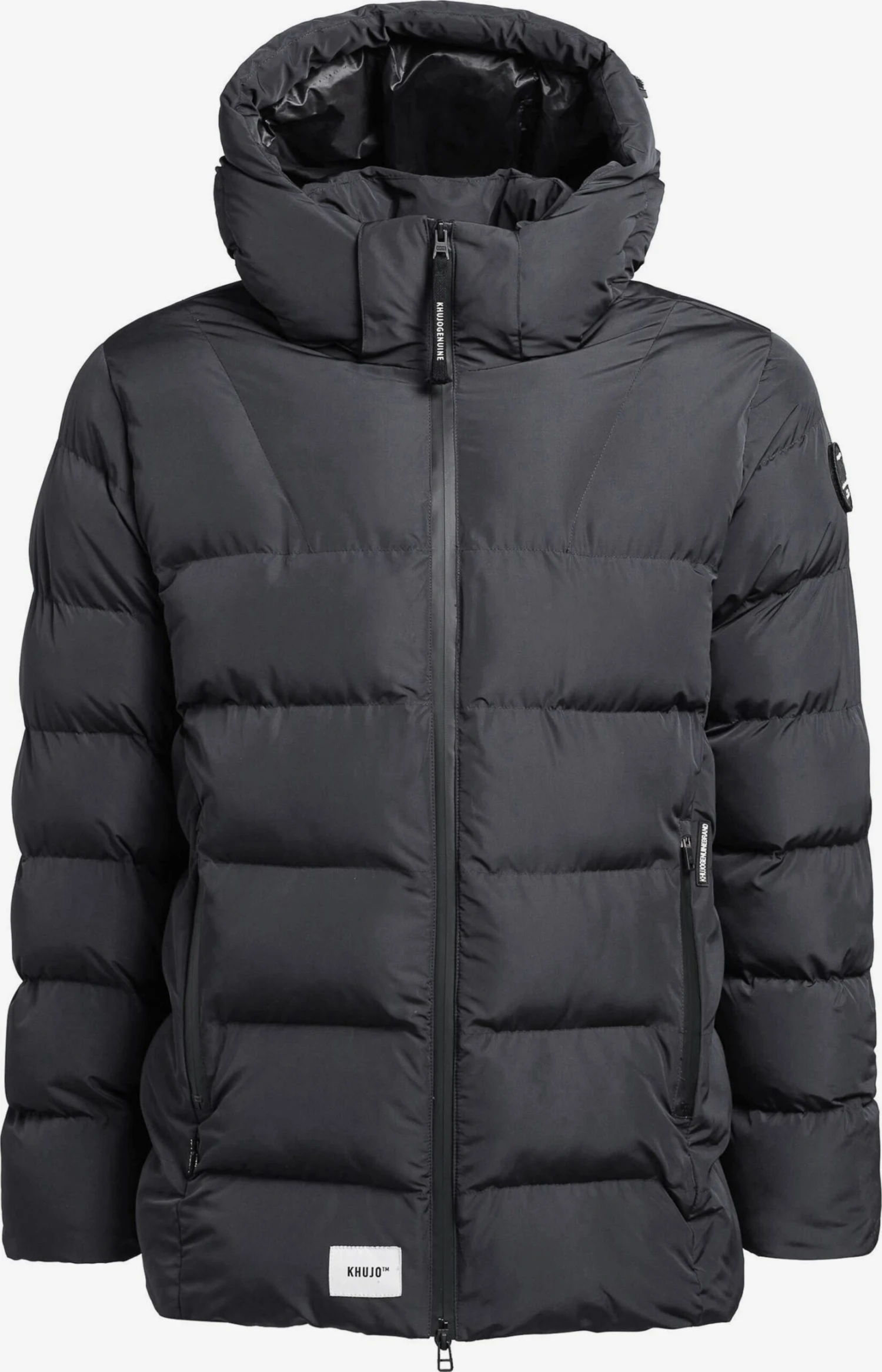 Khujo Vestes Dhiver Veste D’hiver SUMO Homme Gris Foncé 1 Khujo Vestes Dhiver Veste D’hiver SUMO Homme Gris Foncé
