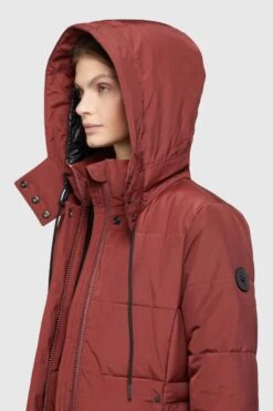 Khujo Manteaux Dhiver Manteau D’hiver Cliv Femme Rouge Rouille 14 Khujo Manteaux Dhiver Manteau D’hiver Cliv Femme Rouge Rouille -Khujo Boutique 37b83f5c50be82ee008564033d8a99ce