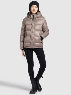 Khujo Vestes Dhiver Veste D’hiver Gerda Shiny Femme Beige 8 Khujo Vestes Dhiver Veste D’hiver Gerda Shiny Femme Beige -Khujo Boutique 38295fc08e2e8a216cf81e12d74a8094
