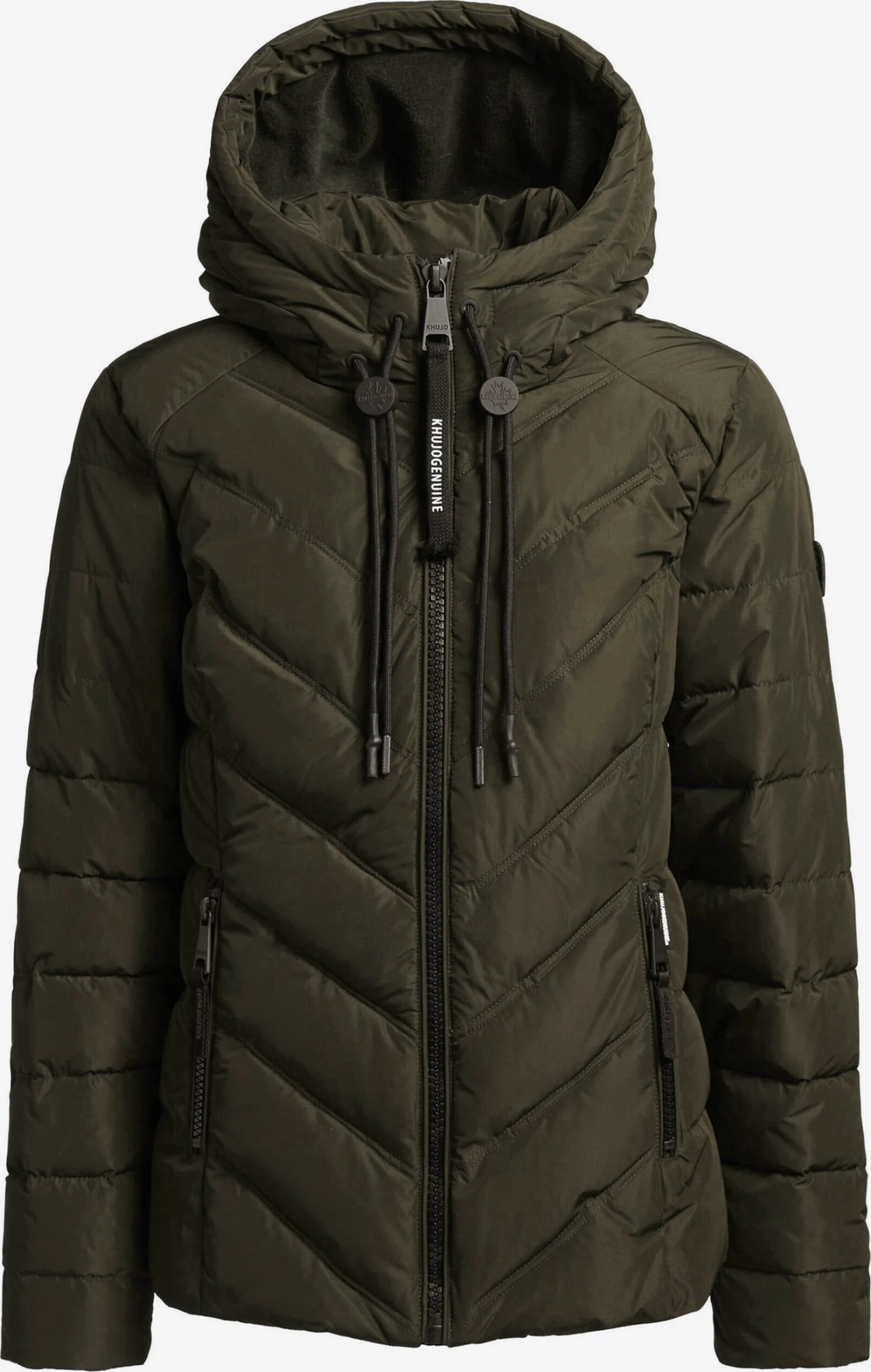 Khujo Vestes De Mi-saison Veste Mi-saison Stern Femme Kaki 1 Khujo Vestes De Mi-saison Veste Mi-saison Stern Femme Kaki