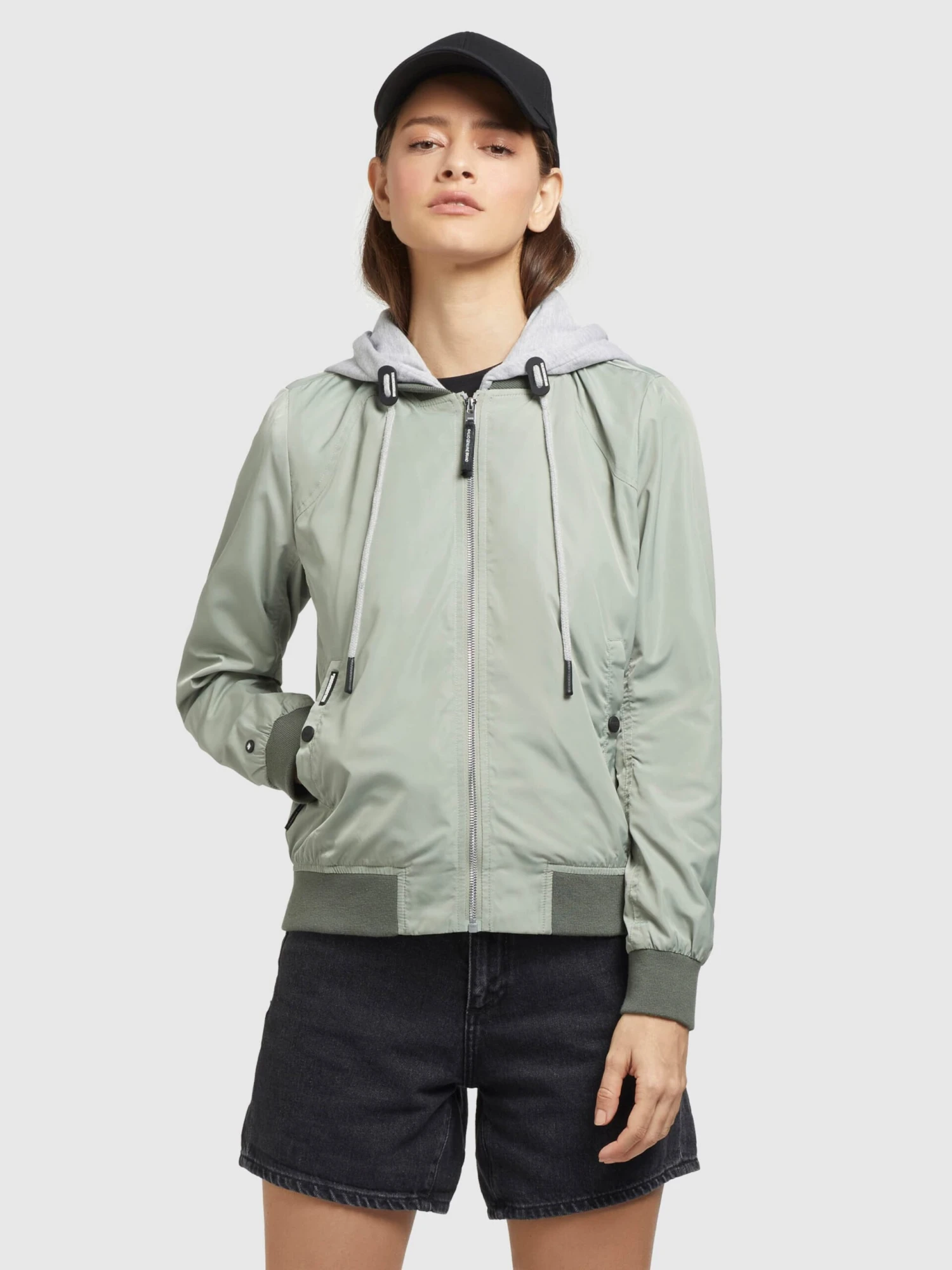 Khujo Vestes De Mi-saison Veste Mi-saison PERSEE Femme Vert Pastel 2 Khujo Vestes De Mi-saison Veste Mi-saison PERSEE Femme Vert Pastel - Image 2