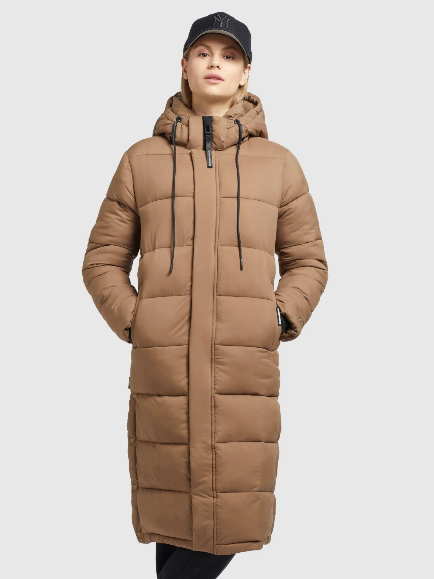 Khujo Manteaux Dhiver Manteau D’hiver Julina Femme Noisette 2 Khujo Manteaux Dhiver Manteau D’hiver Julina Femme Noisette - Image 2