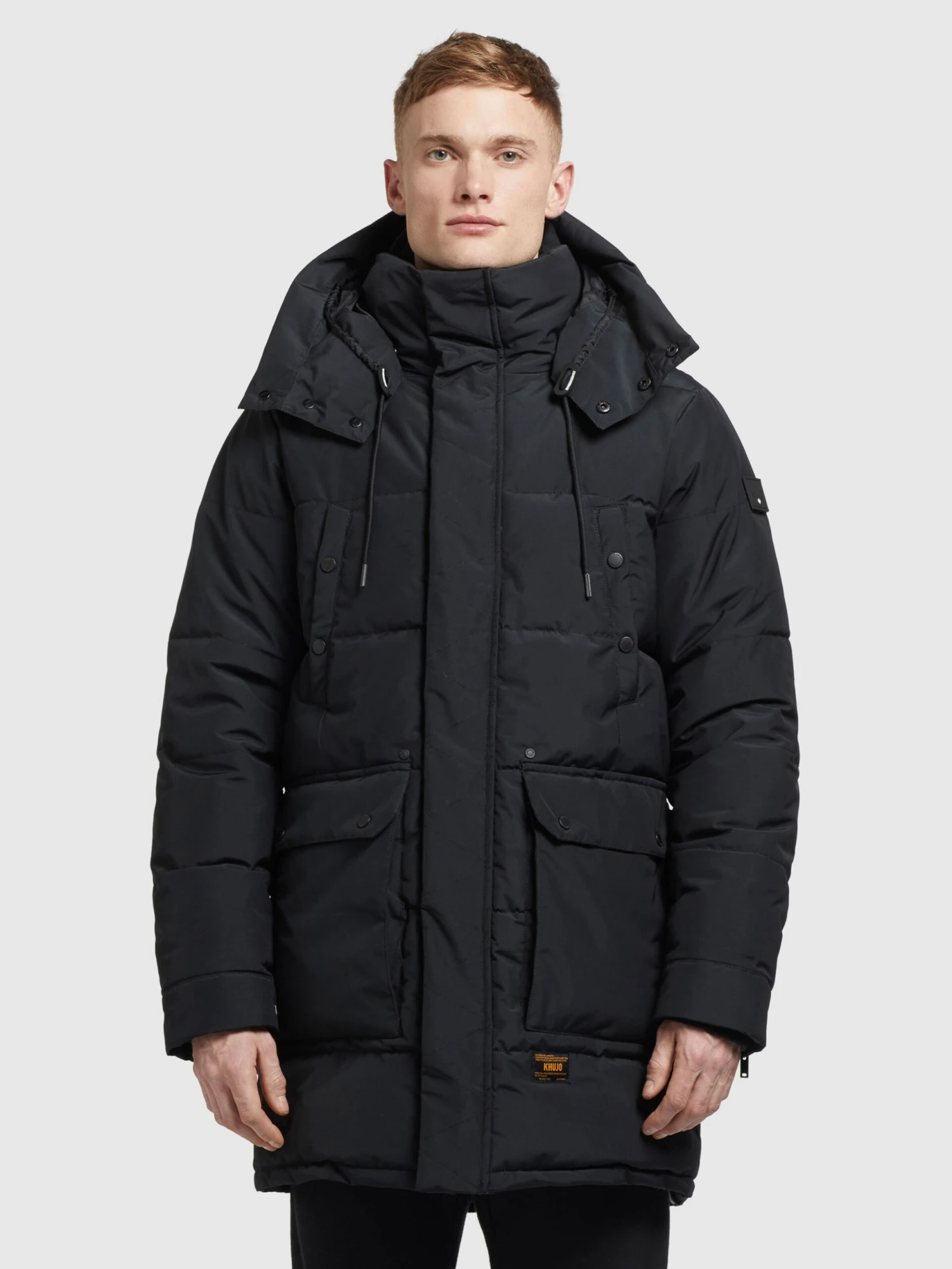 Khujo Vestes Dhiver Veste D’hiver Vivas Homme Noir 2 Khujo Vestes Dhiver Veste D’hiver Vivas Homme Noir - Image 2