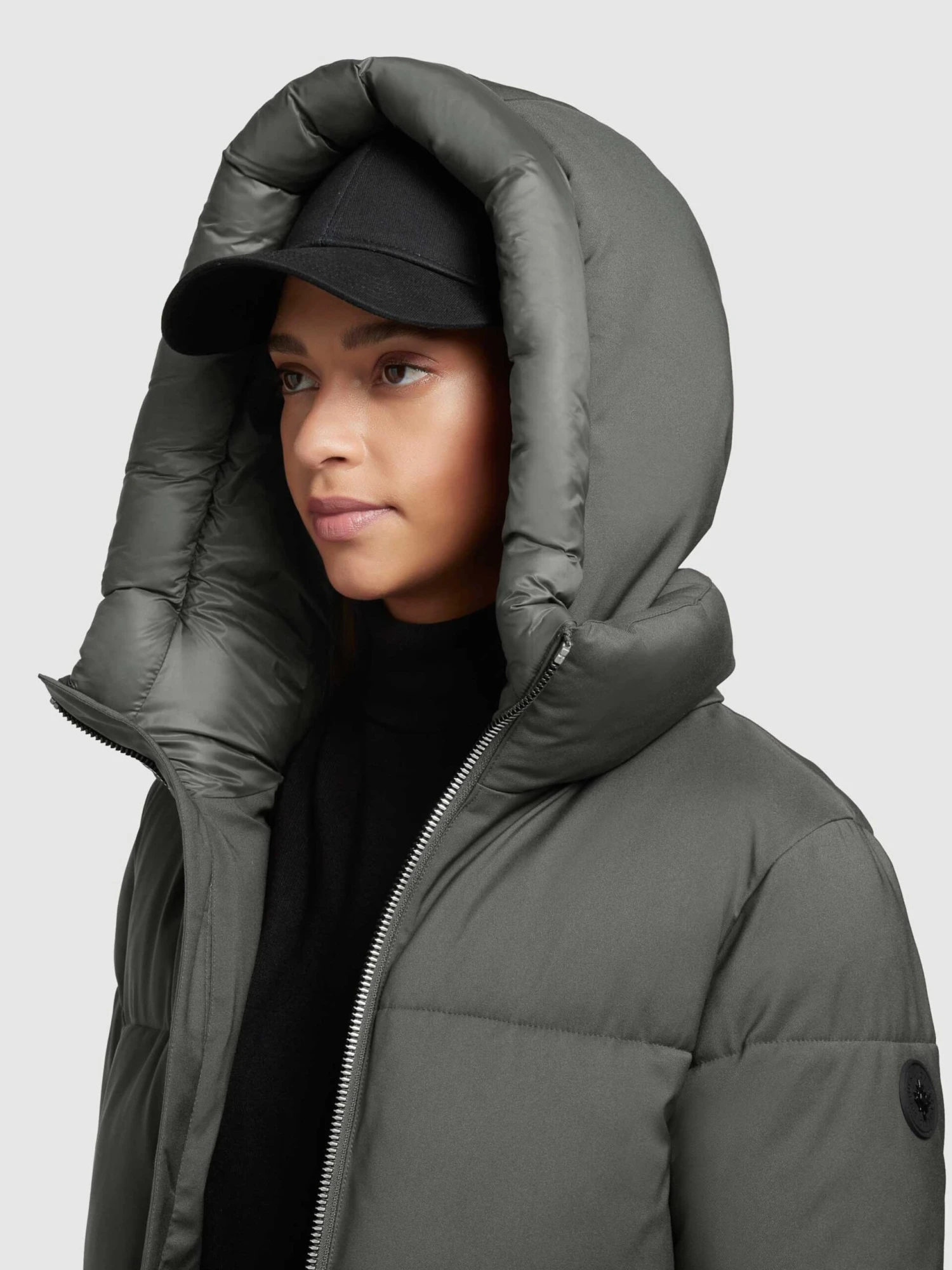 Khujo Manteaux Dhiver Manteau D’hiver Aniva Femme Olive 8 Khujo Manteaux Dhiver Manteau D’hiver Aniva Femme Olive - Image 8
