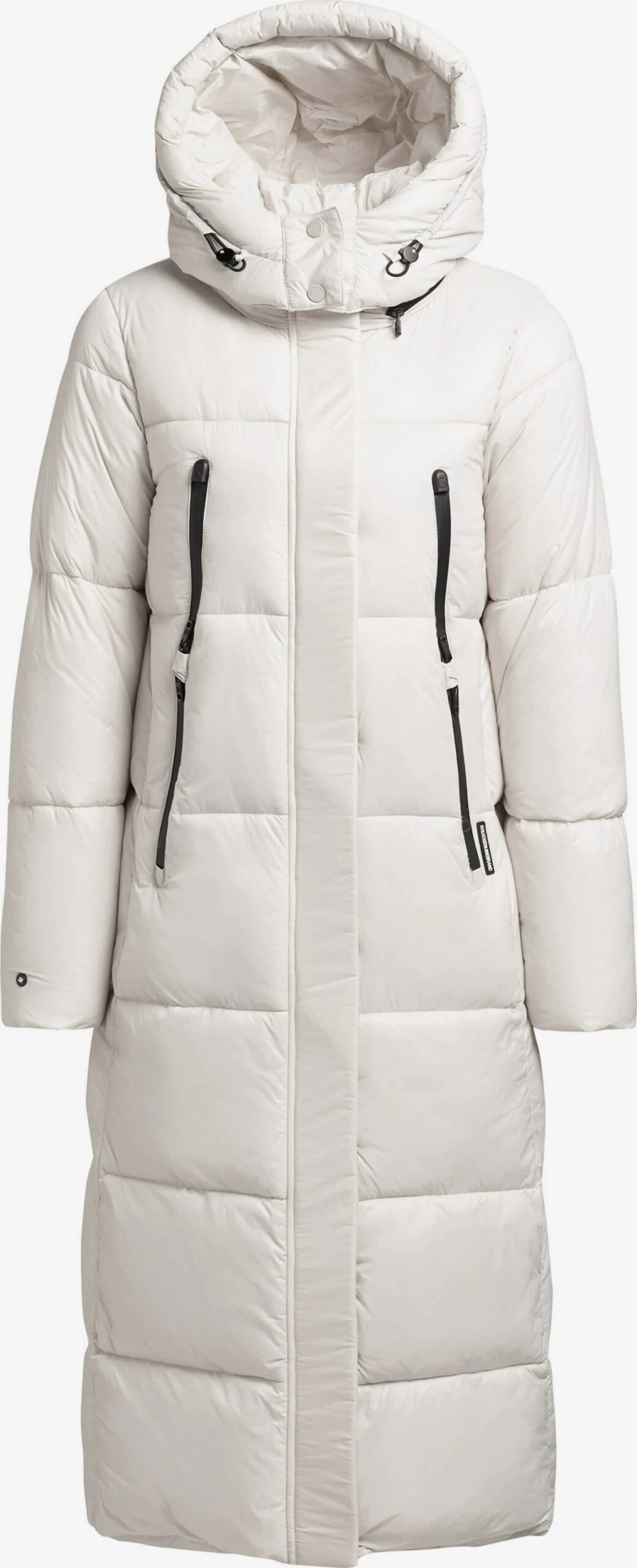 Khujo Manteaux Dhiver Manteau D’hiver Melona Femme Blanc Perle 1 Khujo Manteaux Dhiver Manteau D’hiver Melona Femme Blanc Perle