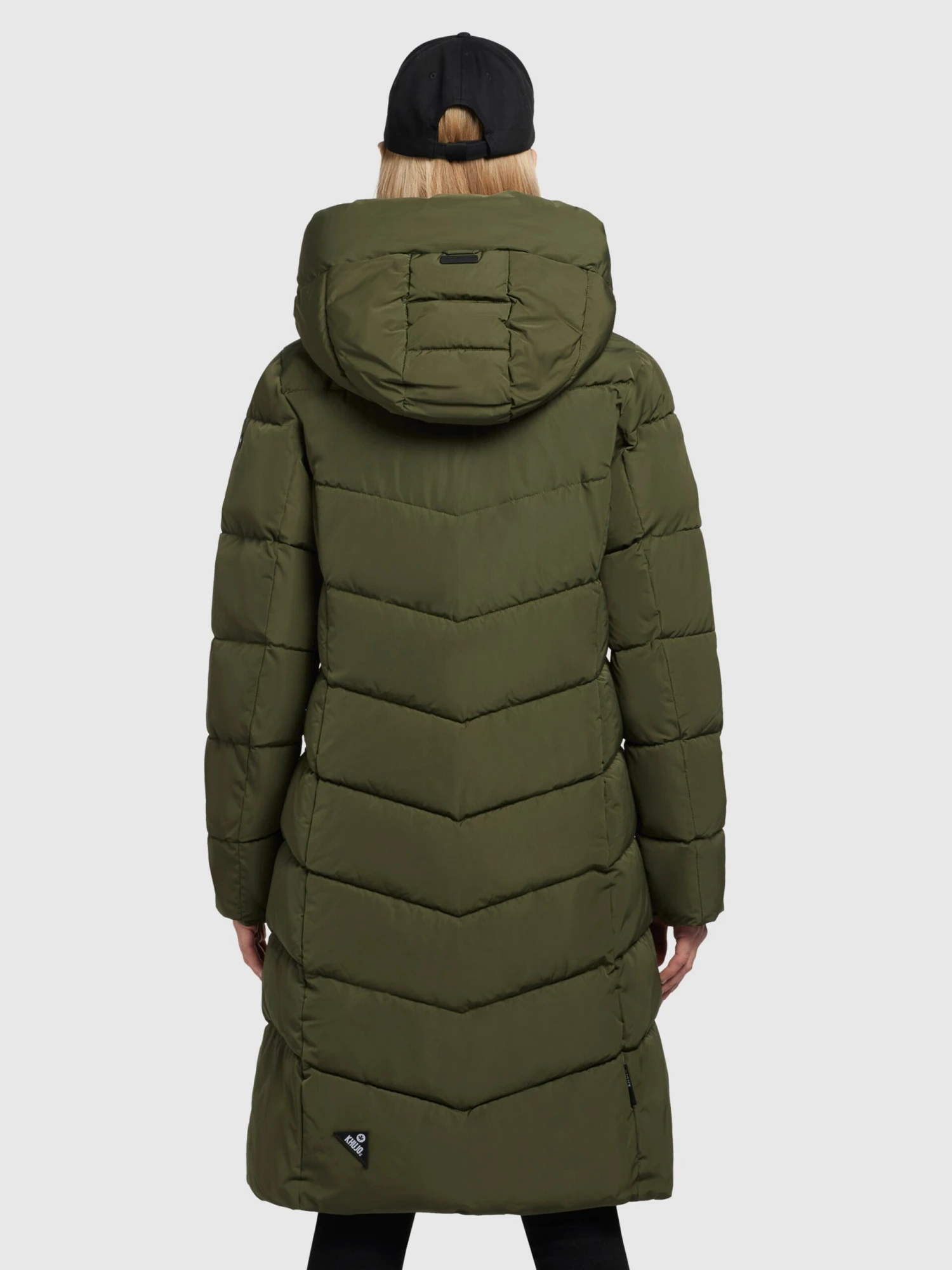 Khujo Manteaux De Mi-saison Manteau Mi-saison Klayd Femme Olive 4 Khujo Manteaux De Mi-saison Manteau Mi-saison Klayd Femme Olive - Image 4