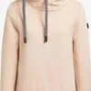 Khujo Sweats à Capuche Sweat-shirt Karima Femme Abricot