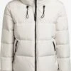 Khujo Vestes Dhiver Veste D’hiver Tuba Femme Blanc Cassé