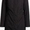 Khujo Manteaux Dhiver Manteau D’hiver ABELLA Femme Noir