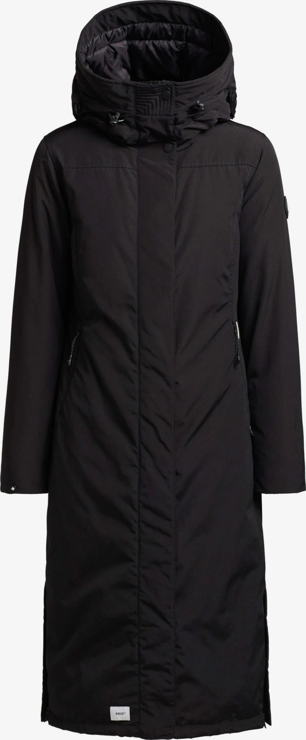 Khujo Manteaux Dhiver Manteau D’hiver ABELLA Femme Noir 1 Khujo Manteaux Dhiver Manteau D’hiver ABELLA Femme Noir