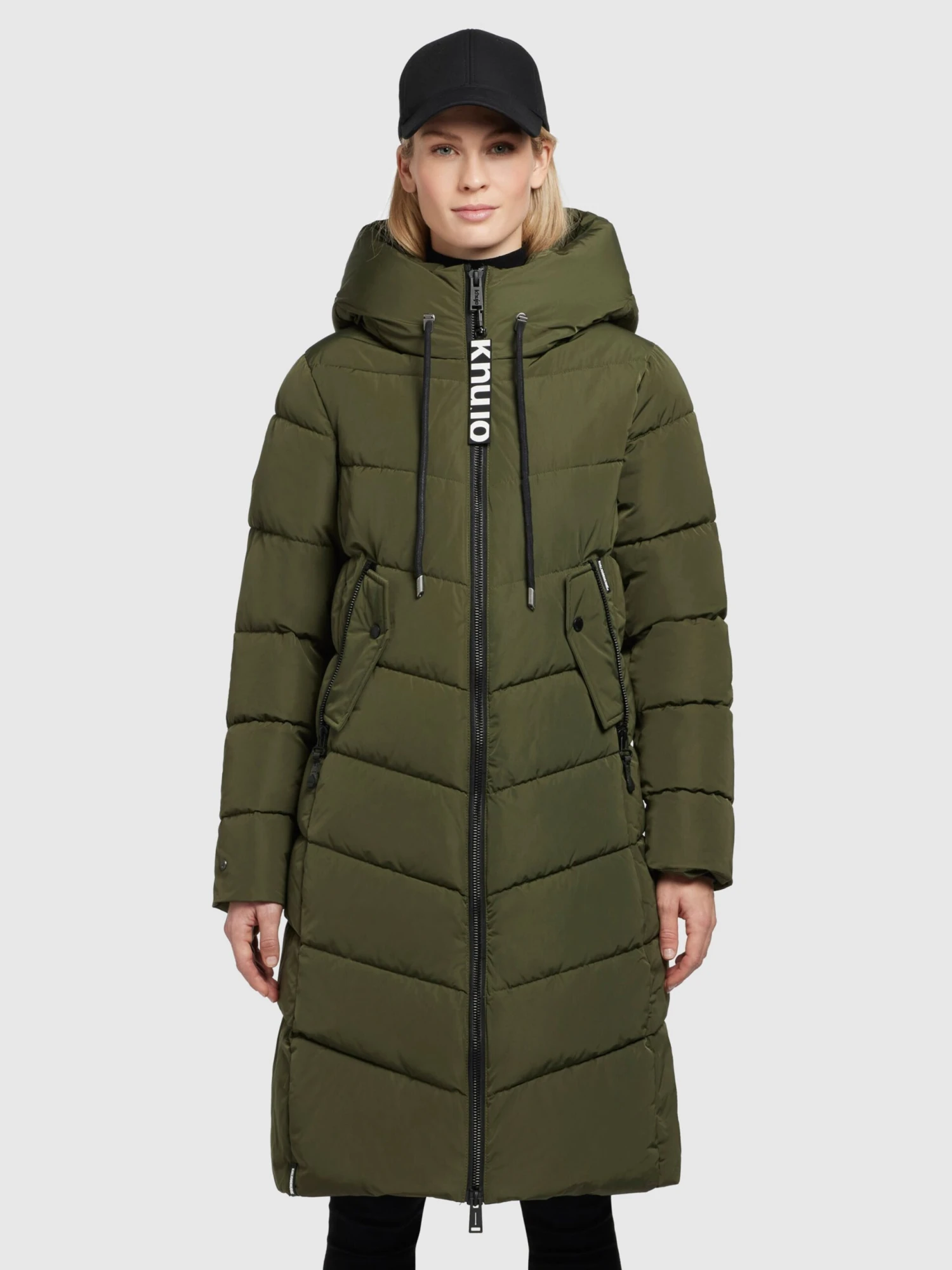 Khujo Manteaux De Mi-saison Manteau Mi-saison Klayd Femme Olive 2 Khujo Manteaux De Mi-saison Manteau Mi-saison Klayd Femme Olive - Image 2