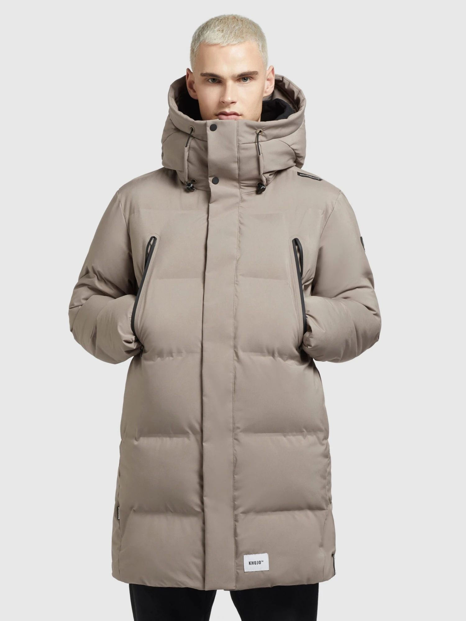 Khujo Vestes Dhiver Veste D’hiver Clide Homme Taupe 2 Khujo Vestes Dhiver Veste D’hiver Clide Homme Taupe - Image 2