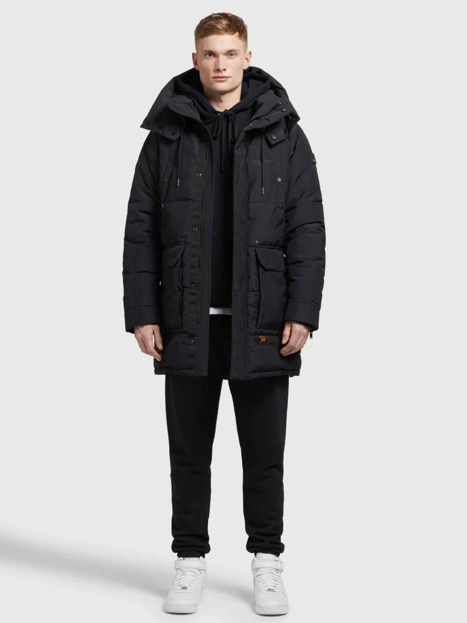 Khujo Vestes Dhiver Veste D’hiver Vivas Homme Noir 3 Khujo Vestes Dhiver Veste D’hiver Vivas Homme Noir - Image 3