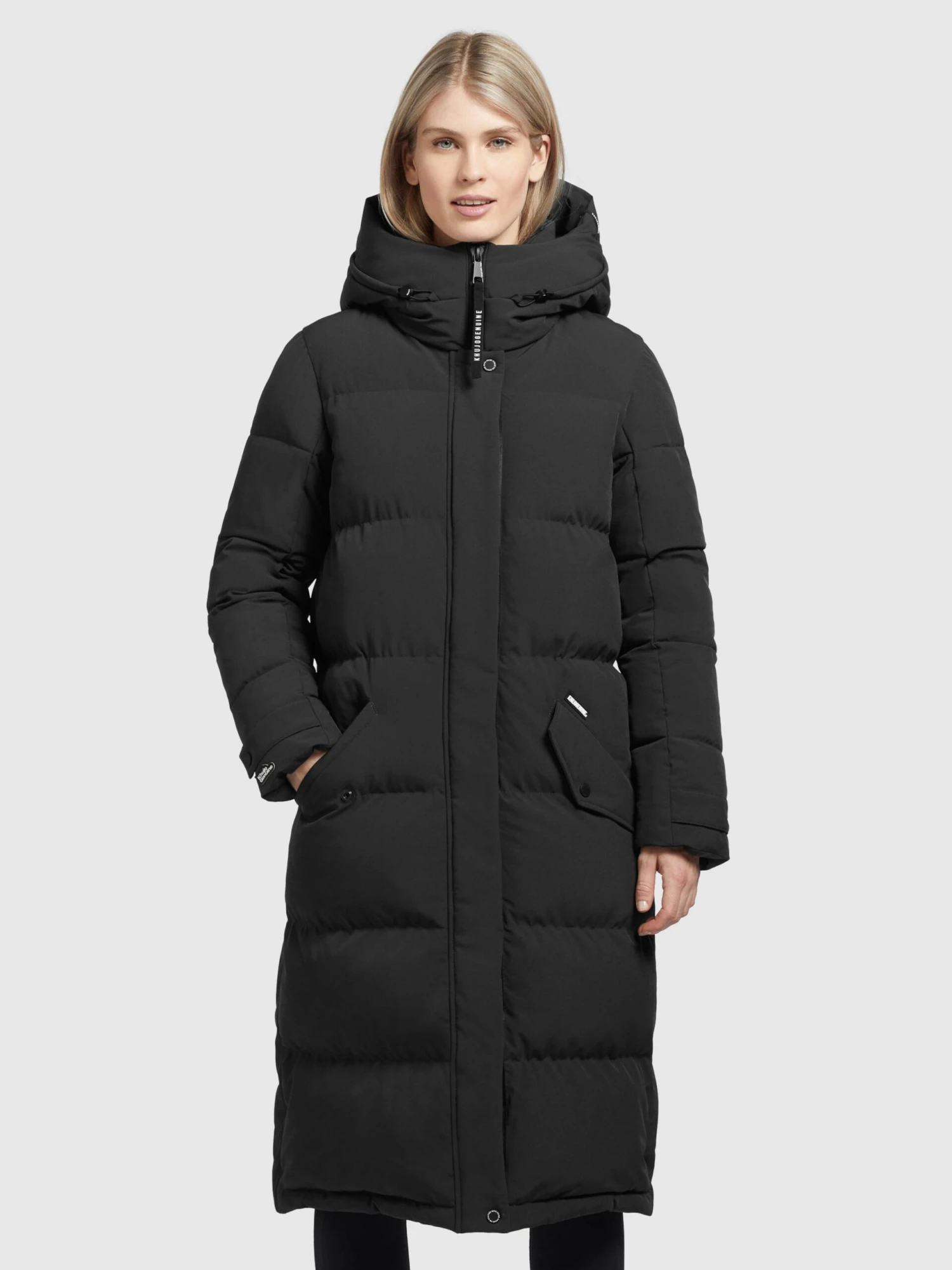 Khujo Manteaux Dhiver Manteau D’hiver Dakota Femme Noir 2 Khujo Manteaux Dhiver Manteau D’hiver Dakota Femme Noir - Image 2
