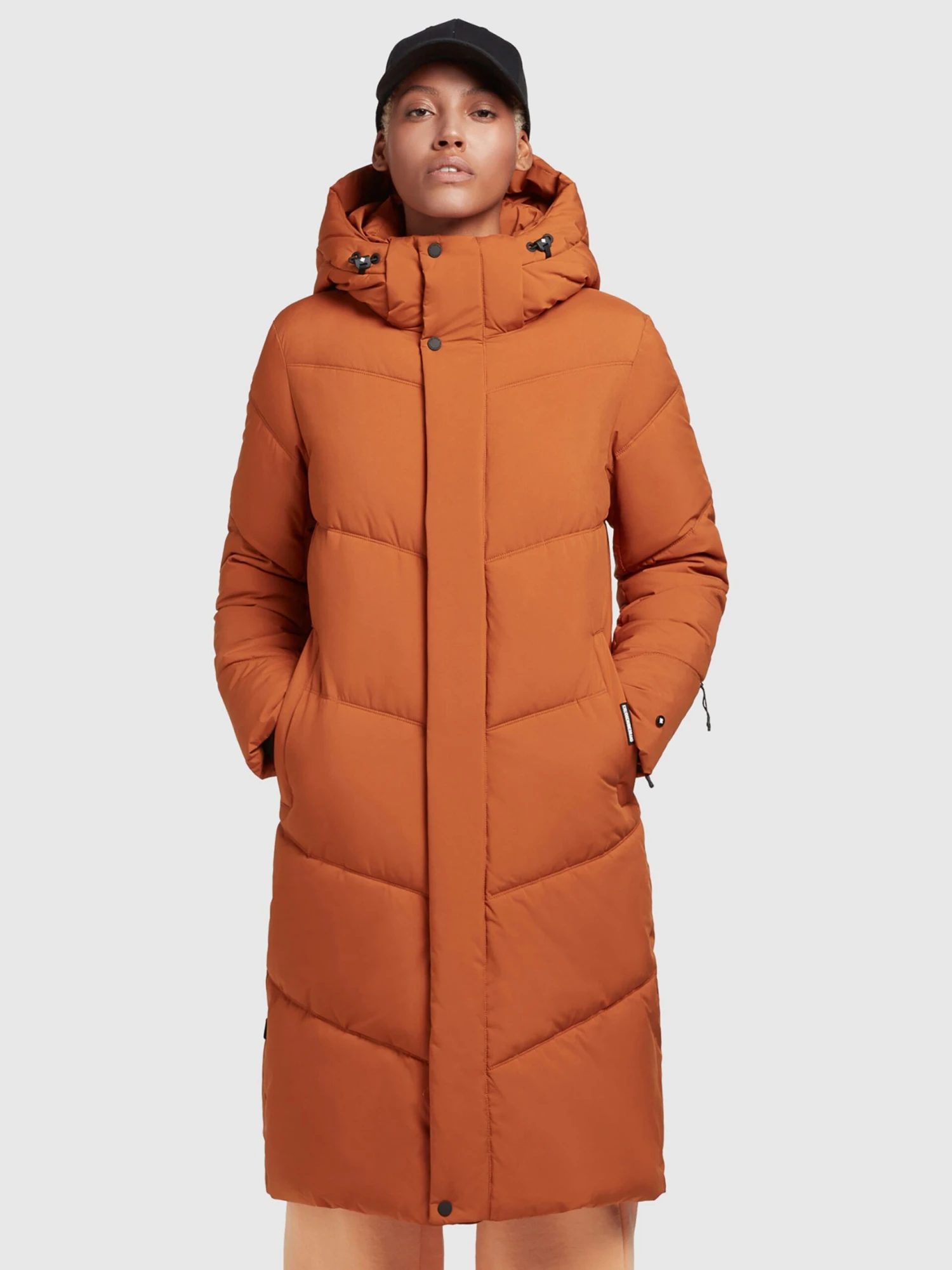 Khujo Manteaux Dhiver Manteau D’hiver Torino2 Femme Orange 2 Khujo Manteaux Dhiver Manteau D’hiver Torino2 Femme Orange - Image 2