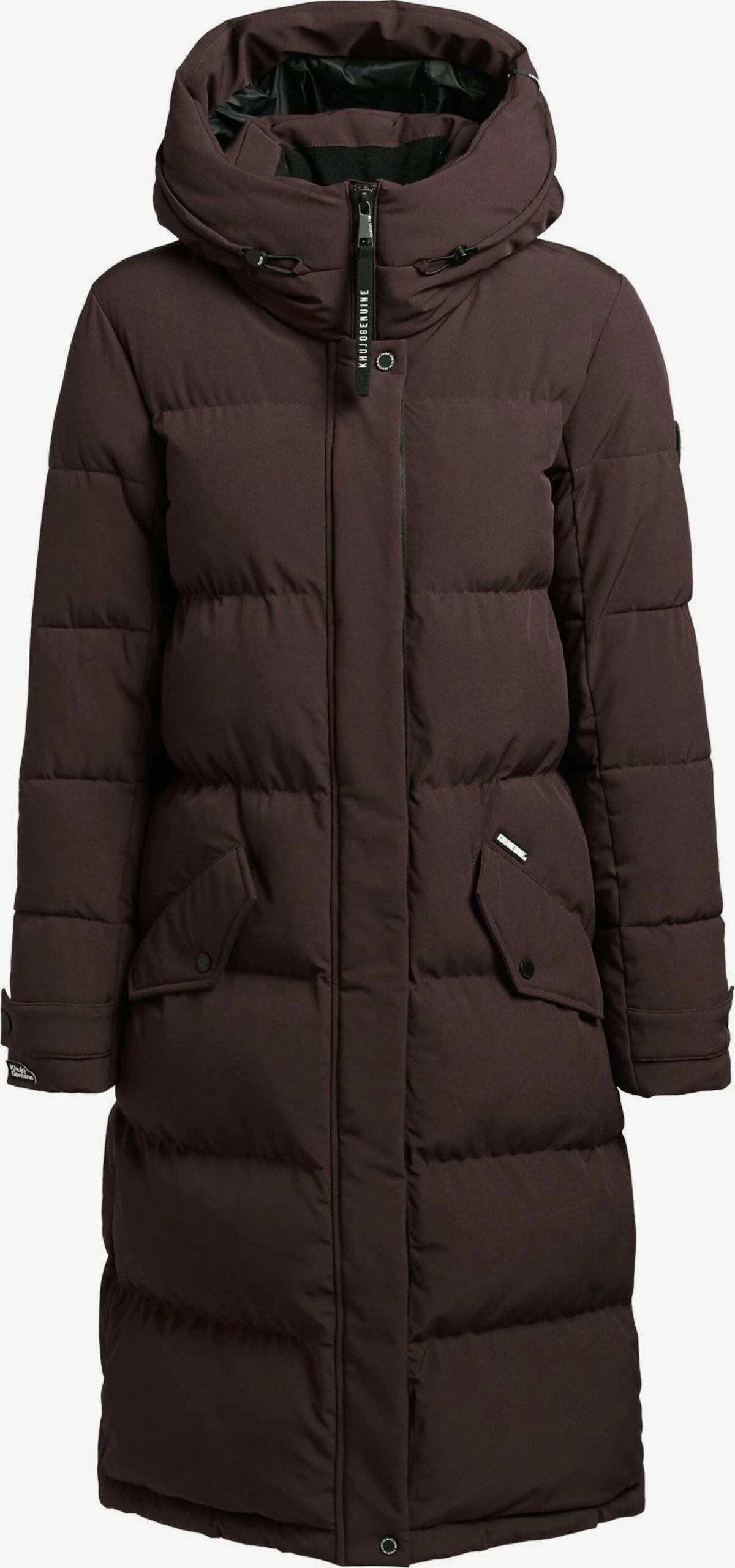 Khujo Manteaux Dhiver Manteau D’hiver Dakota Femme Lie De Vin 1 Khujo Manteaux Dhiver Manteau D’hiver Dakota Femme Lie De Vin