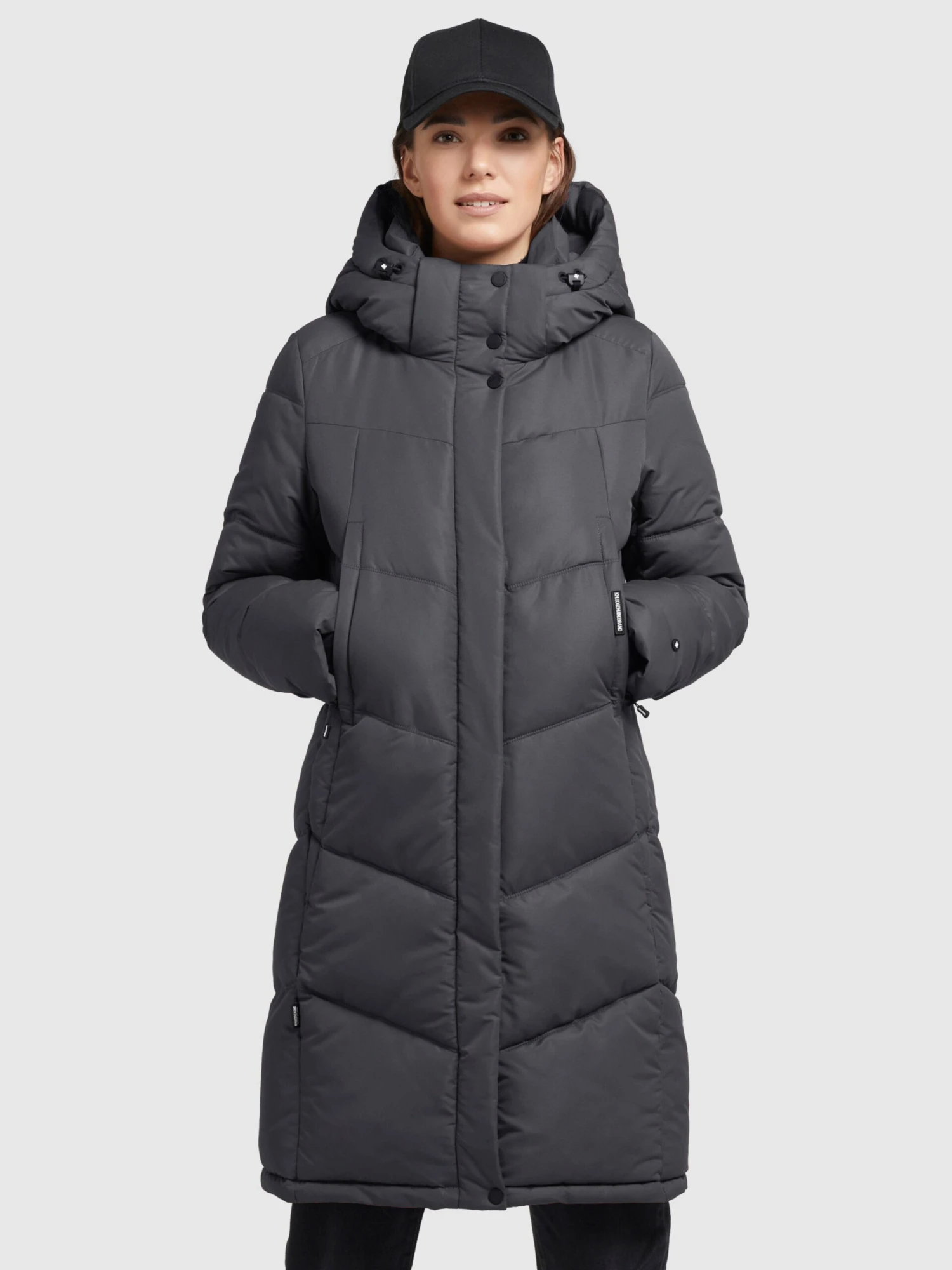 Khujo Manteaux Dhiver Manteau D’hiver Limetta Femme Graphite 2 Khujo Manteaux Dhiver Manteau D’hiver Limetta Femme Graphite - Image 2