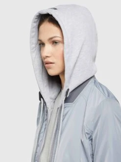 Khujo Vestes De Mi-saison Veste Mi-saison PERSEE Femme Bleu Clair / Gris 14 Khujo Vestes De Mi-saison Veste Mi-saison PERSEE Femme Bleu Clair / Gris -Khujo Boutique 4209e110bc82bf303a381f3e449350de