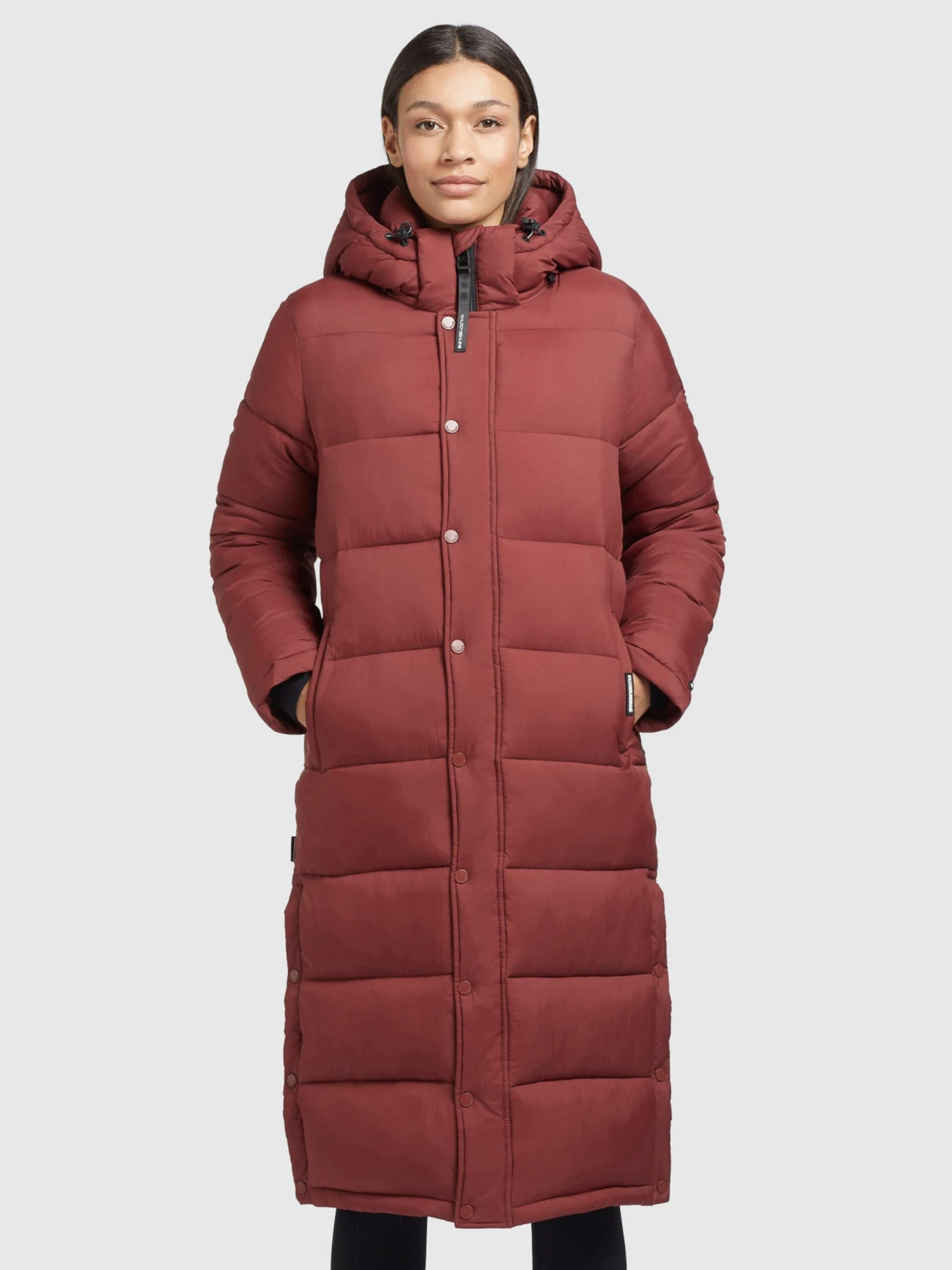 Khujo Manteaux Dhiver Manteau D’hiver Corinna Femme Rouge Rouille 2 Khujo Manteaux Dhiver Manteau D’hiver Corinna Femme Rouge Rouille - Image 2