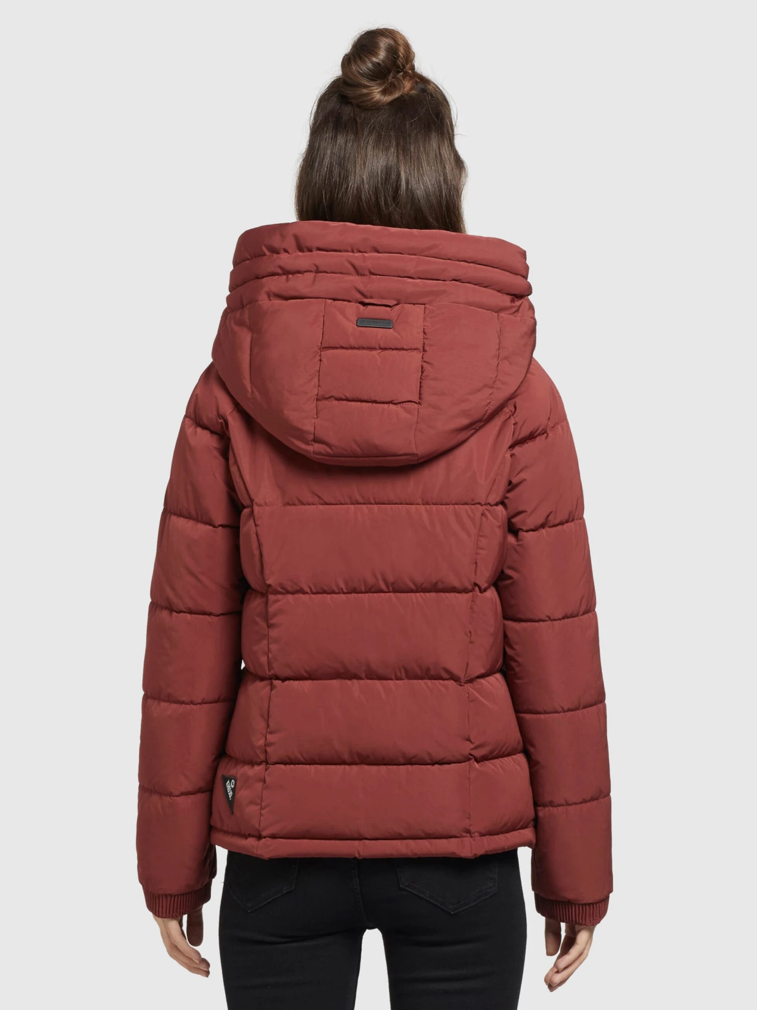 Khujo Vestes Dhiver Veste D’hiver Joilee Femme Rouge Pastel 4 Khujo Vestes Dhiver Veste D’hiver Joilee Femme Rouge Pastel - Image 4
