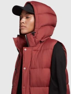 Khujo Vestes Sans Manches Gilet Magneta Femme Rouge Rouille 14 Khujo Vestes Sans Manches Gilet Magneta Femme Rouge Rouille -Khujo Boutique 4293d39cd3f5d2cccd32bef27e2ac903