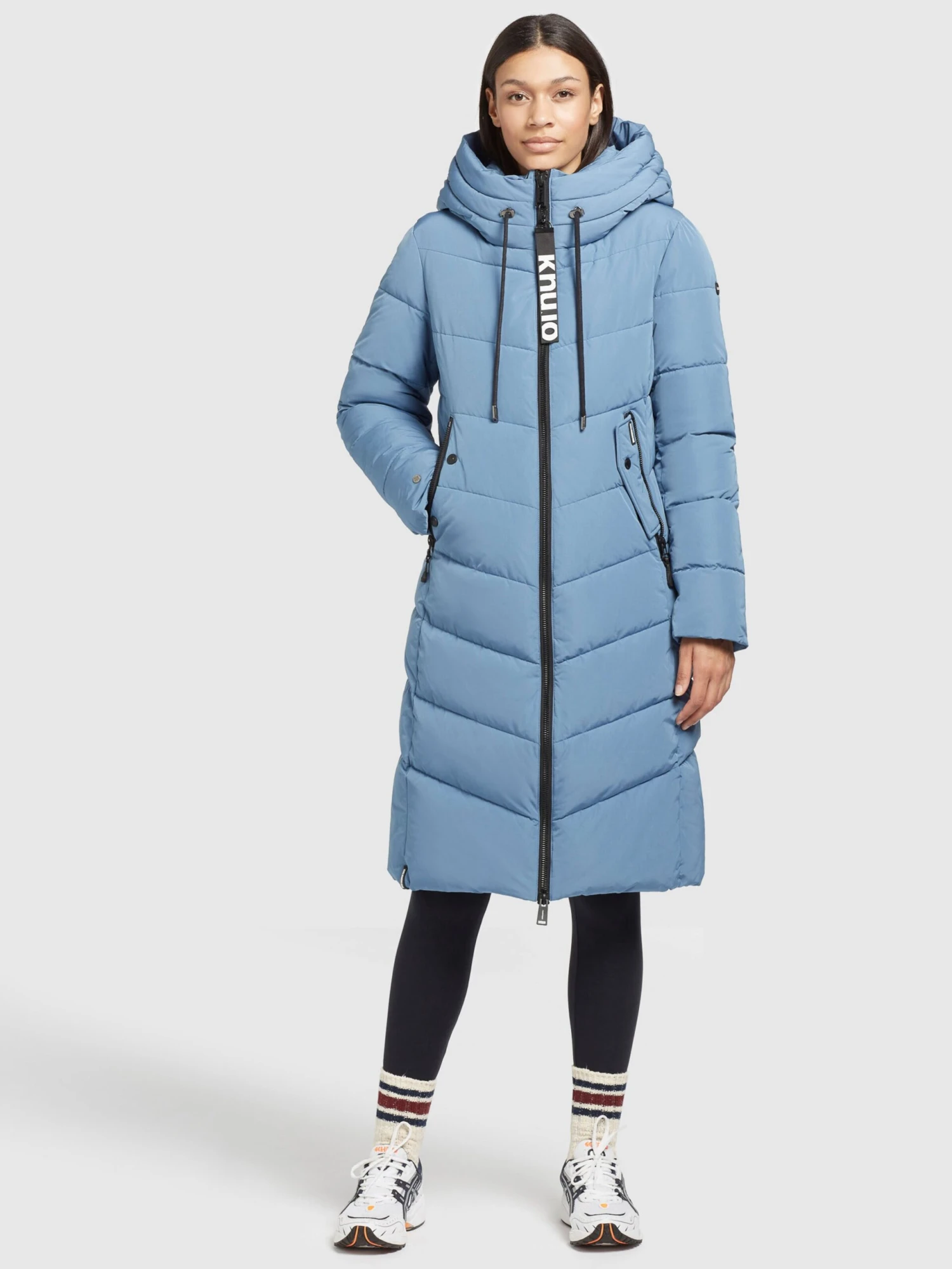 Khujo Manteaux Dhiver Manteau D’hiver Ayleena Femme Bleu Clair 3 Khujo Manteaux Dhiver Manteau D’hiver Ayleena Femme Bleu Clair - Image 3