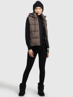 Khujo Vestes Sans Manches Gilet Eden Femme Moka 13 Khujo Vestes Sans Manches Gilet Eden Femme Moka -Khujo Boutique 42de698568b7eaa7adae7ab1d35aa9ff