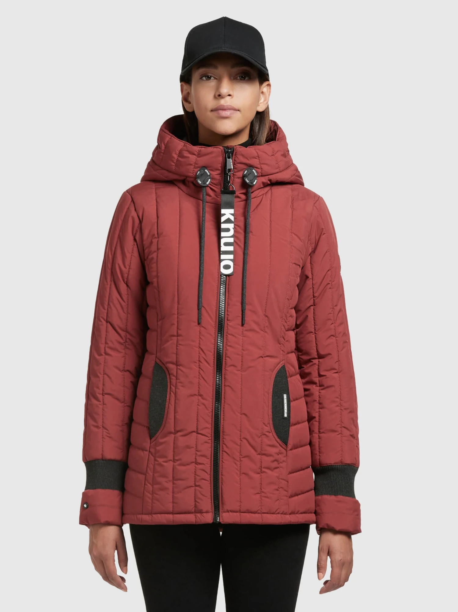 Khujo Vestes Dhiver Veste D’hiver Tweety Femme Rouge Rouille 2 Khujo Vestes Dhiver Veste D’hiver Tweety Femme Rouge Rouille - Image 2