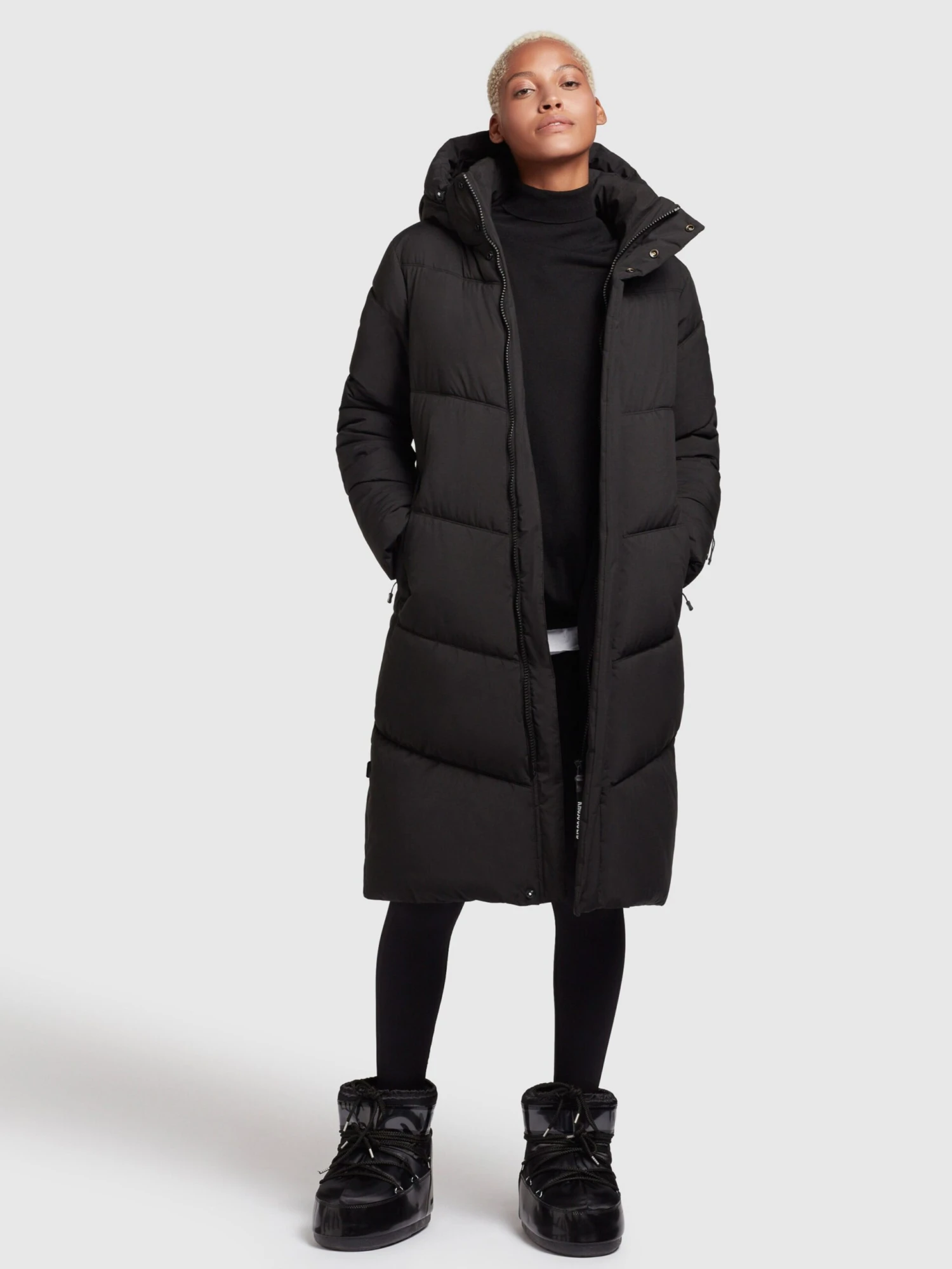 Khujo Manteaux Dhiver Manteau D’hiver Torino2 Femme Noir 6 Khujo Manteaux Dhiver Manteau D’hiver Torino2 Femme Noir - Image 6