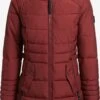 Khujo Manteaux Courts Manteau Mi-saison Amaray 3 Femme Rouge Rubis