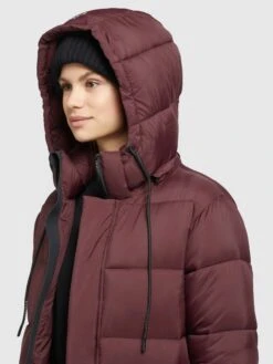 Khujo Manteaux Dhiver Manteau D’hiver Julina Femme Rouge Foncé 14 Khujo Manteaux Dhiver Manteau D’hiver Julina Femme Rouge Foncé -Khujo Boutique 4423a0bbb8e49c02d9cb8fe25c25f833