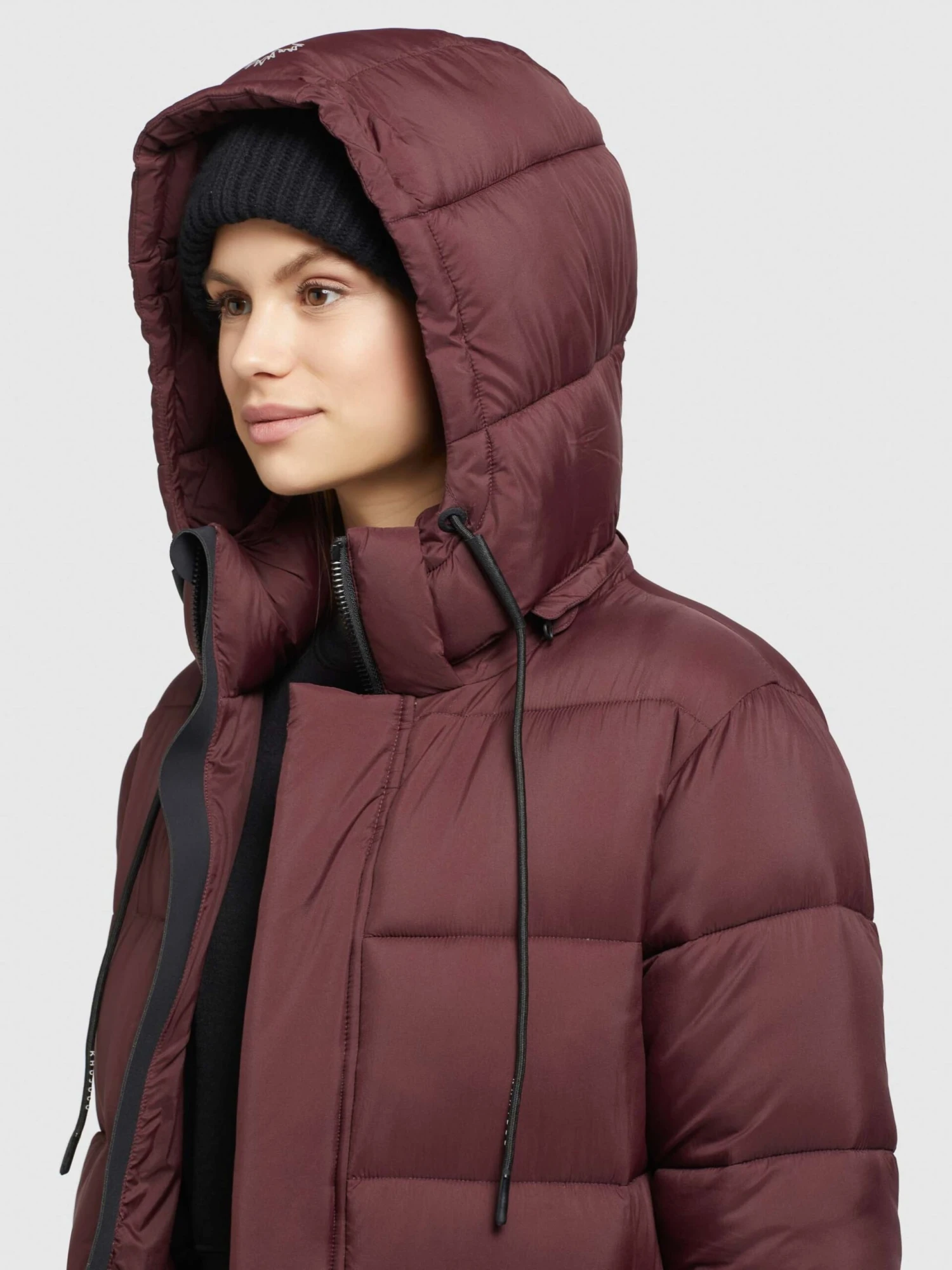 Khujo Manteaux Dhiver Manteau D’hiver Julina Femme Rouge Foncé 7 Khujo Manteaux Dhiver Manteau D’hiver Julina Femme Rouge Foncé - Image 7