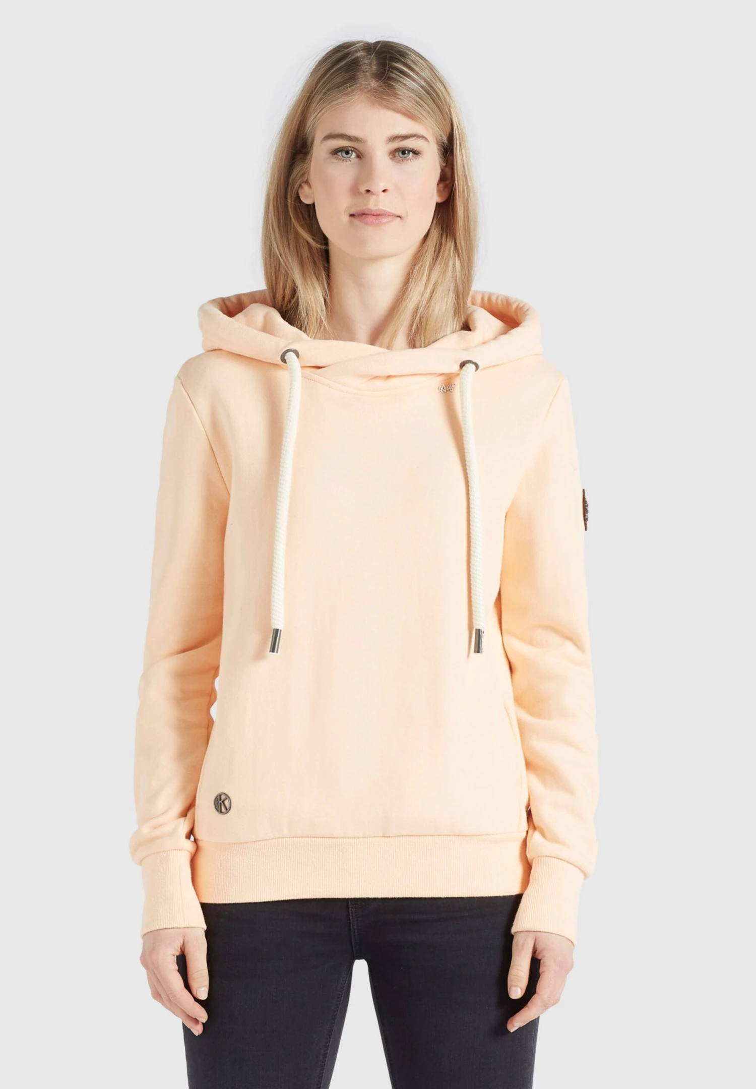 Khujo Sweats à Capuche Sweat-shirt Tesia Femme Pêche 2 Khujo Sweats à Capuche Sweat-shirt Tesia Femme Pêche - Image 2