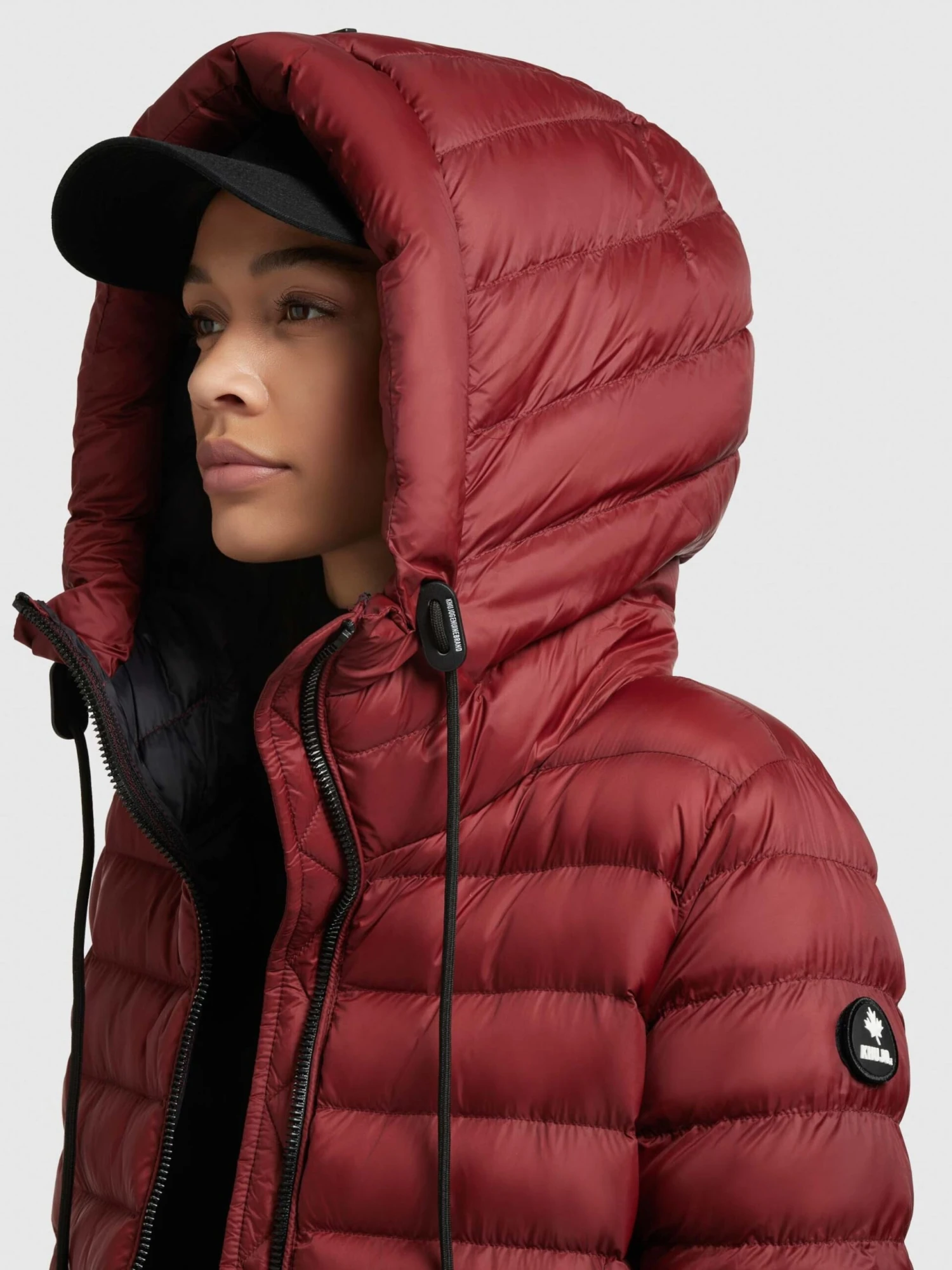 Khujo Vestes Dhiver Veste D’hiver Lona Shine Femme Rouge Rouille 7 Khujo Vestes Dhiver Veste D’hiver Lona Shine Femme Rouge Rouille - Image 7