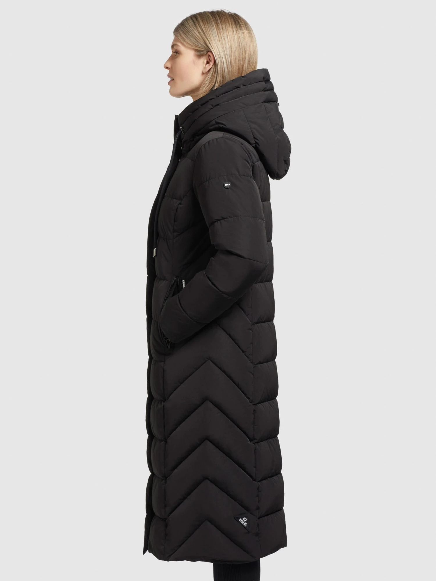 Khujo Manteaux Dhiver Manteau D’hiver Gamber Femme Noir 5 Khujo Manteaux Dhiver Manteau D’hiver Gamber Femme Noir - Image 5