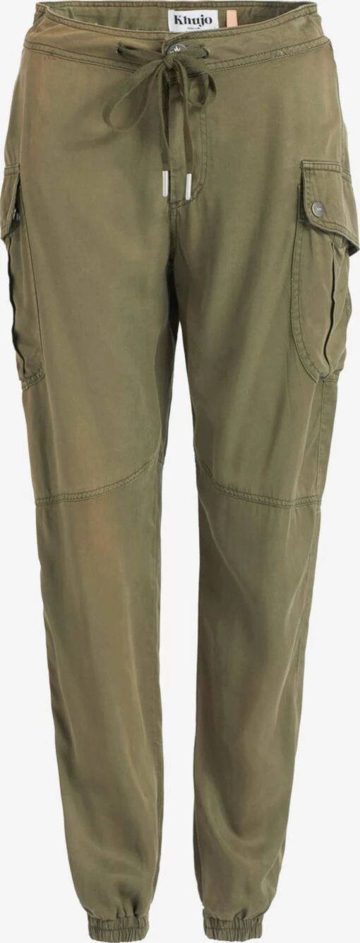 Khujo Pantalons Cargo Effilé Pantalon Cargo Joslin Femme Olive