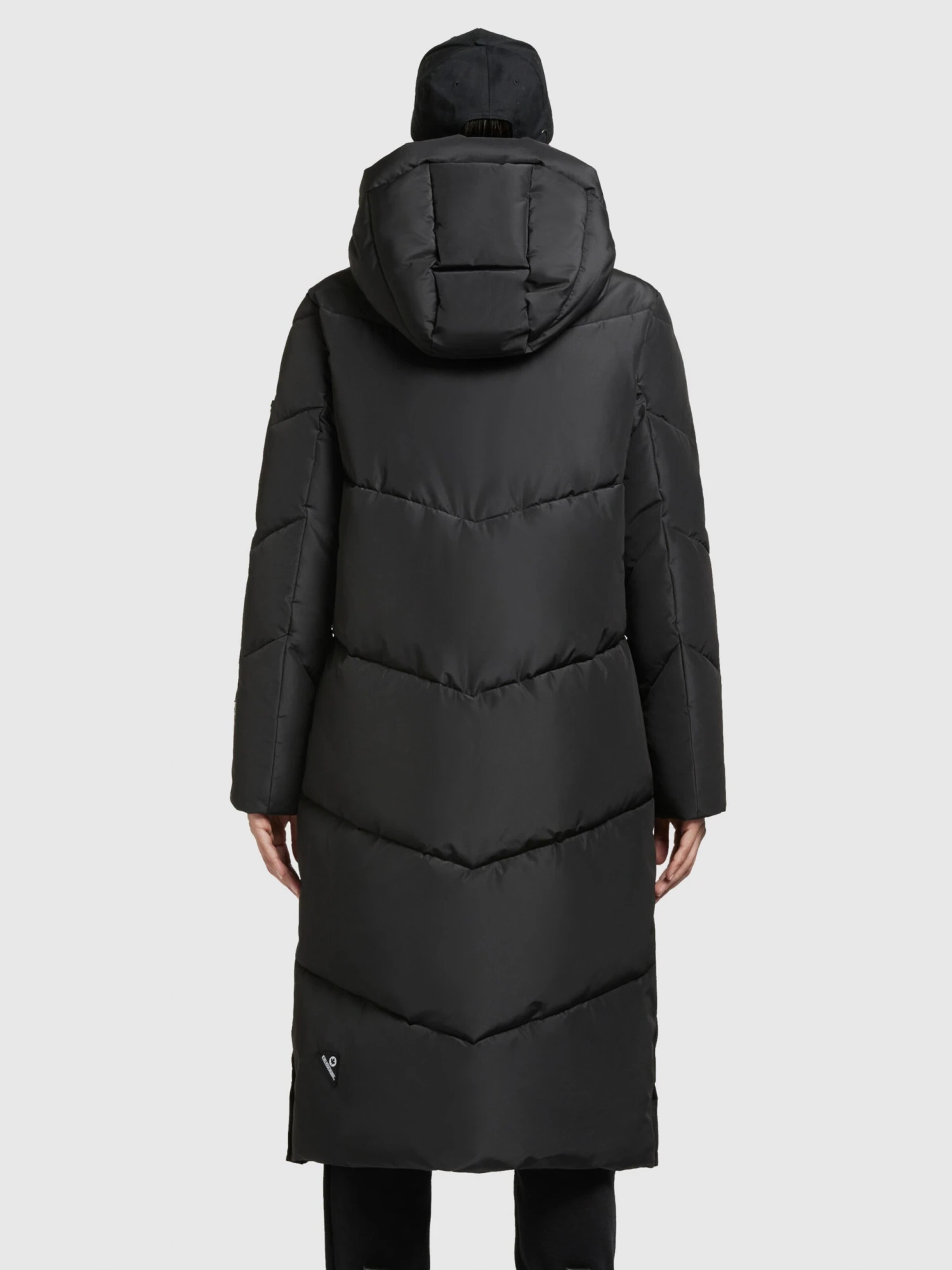Khujo Manteaux De Mi-saison Manteau Mi-saison Sonje3 Femme Noir 4 Khujo Manteaux De Mi-saison Manteau Mi-saison Sonje3 Femme Noir - Image 4