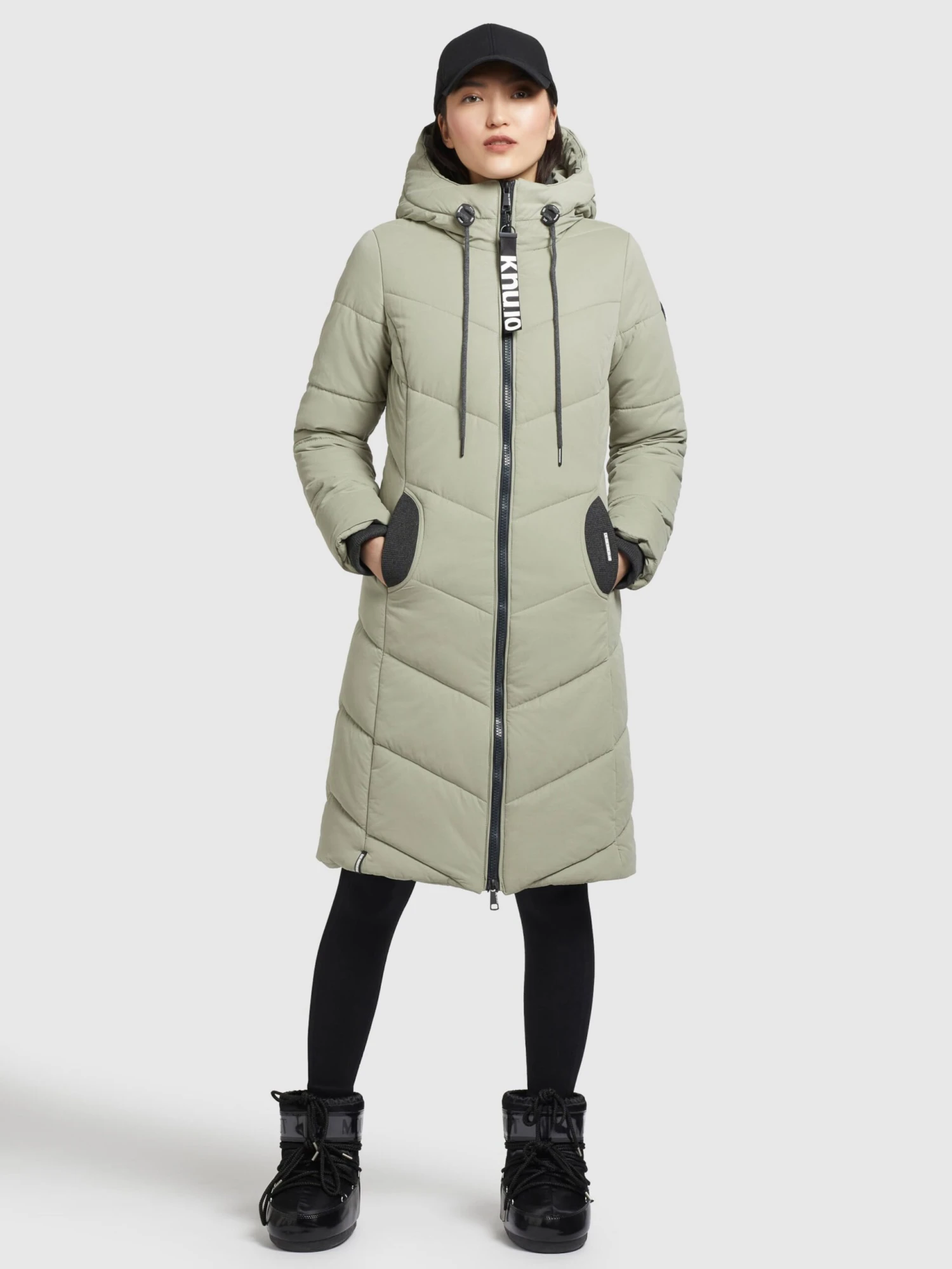 Khujo Manteaux Dhiver Manteau D’hiver Aribay 3 Femme Vert Pastel 3 Khujo Manteaux Dhiver Manteau D’hiver Aribay 3 Femme Vert Pastel - Image 3