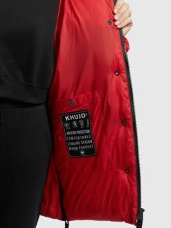 Khujo Vestes Dhiver Veste D’hiver Franee Femme Rouge 15 Khujo Vestes Dhiver Veste D’hiver Franee Femme Rouge -Khujo Boutique 45efd6933e92a897fc55fc0e99b2d3af