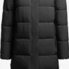 Khujo Manteaux Dhiver Manteau D’hiver EMORIA MATT Femme Noir