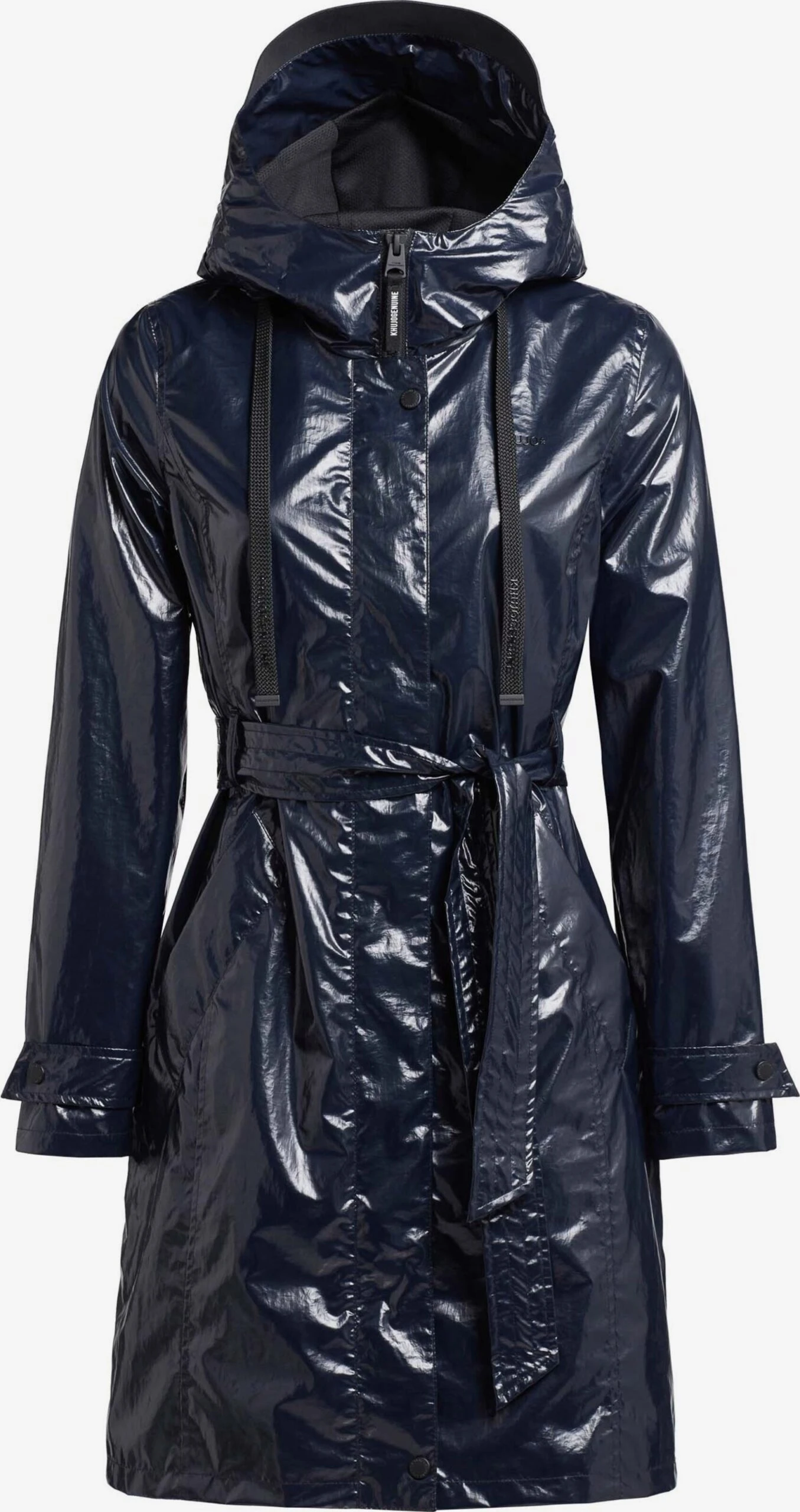 Khujo Manteaux De Pluie Manteau Mi-saison Alecia Femme Bleu Nuit 1 Khujo Manteaux De Pluie Manteau Mi-saison Alecia Femme Bleu Nuit
