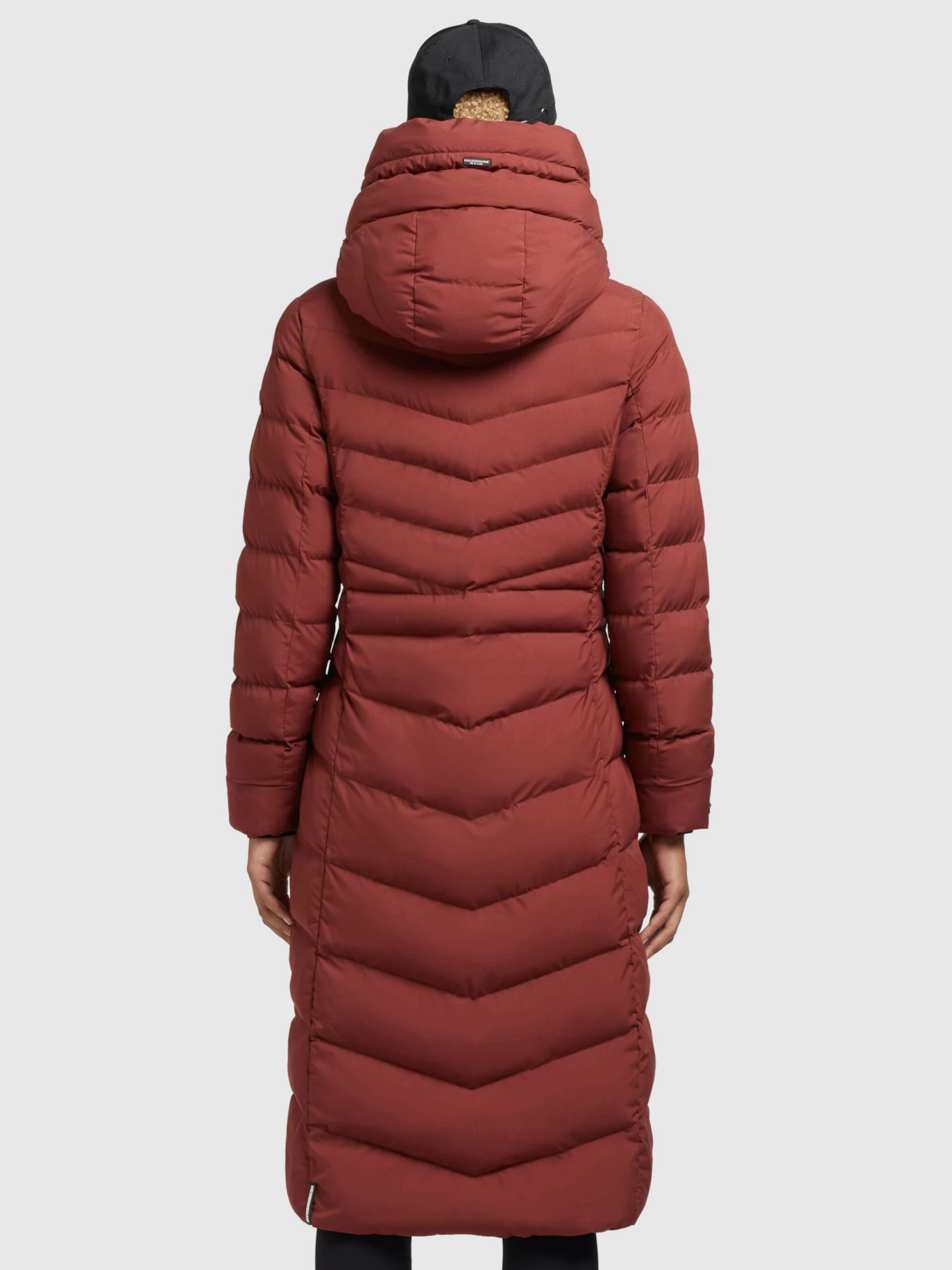 Khujo Manteaux Dhiver Manteau D’hiver Ingram Femme Rouge Rouille 3 Khujo Manteaux Dhiver Manteau D’hiver Ingram Femme Rouge Rouille - Image 3